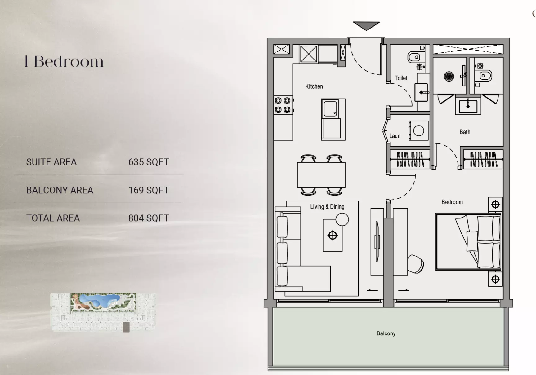 Unit floor plan image