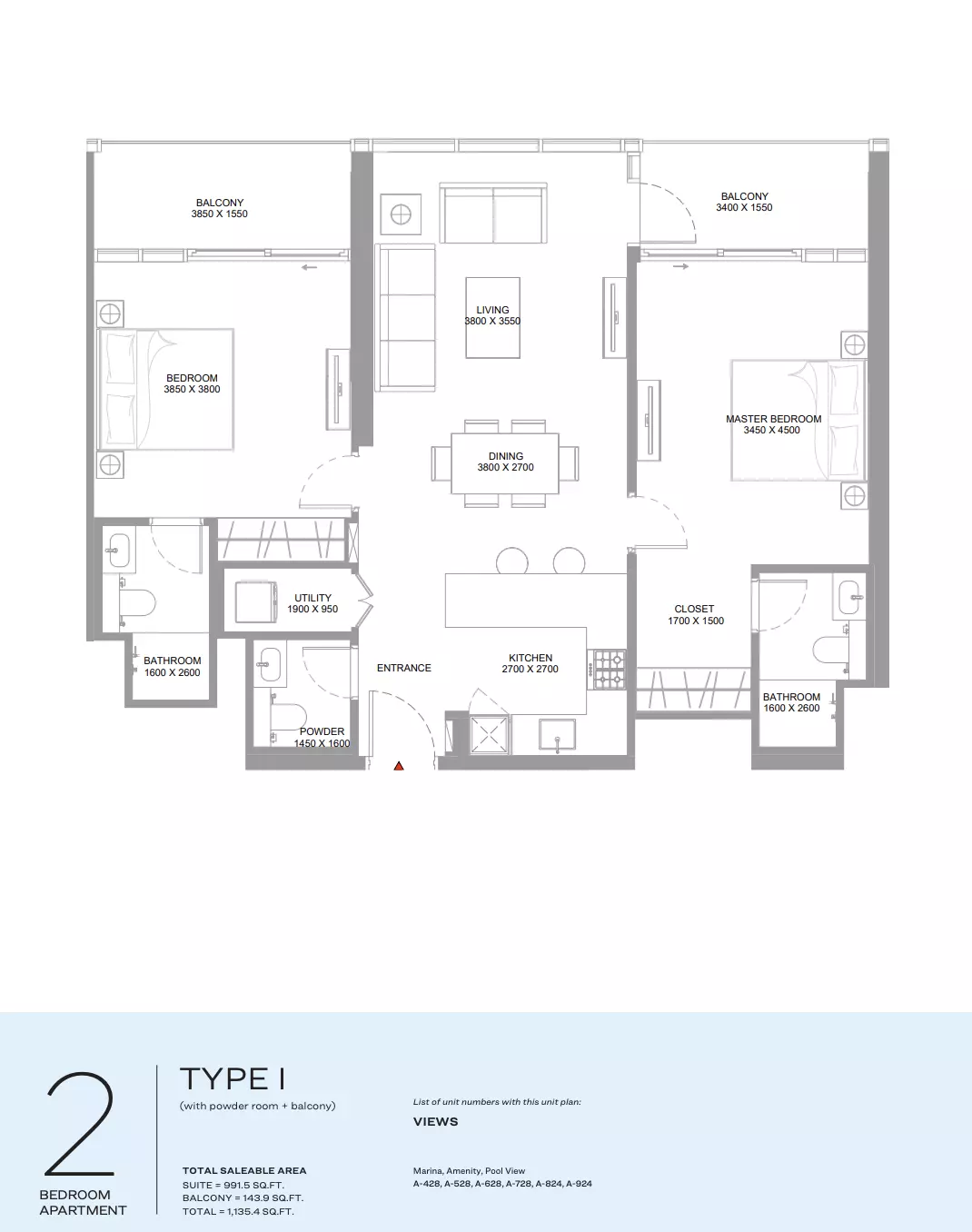 صورة مخطط ارضية الوحدة