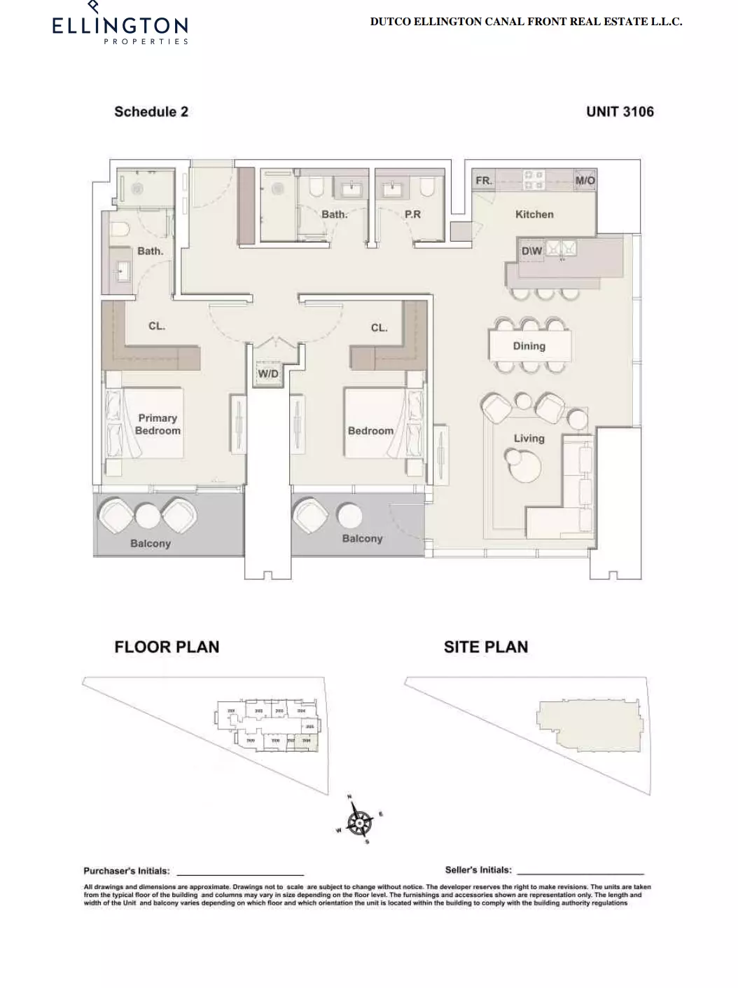 Unit floor plan image