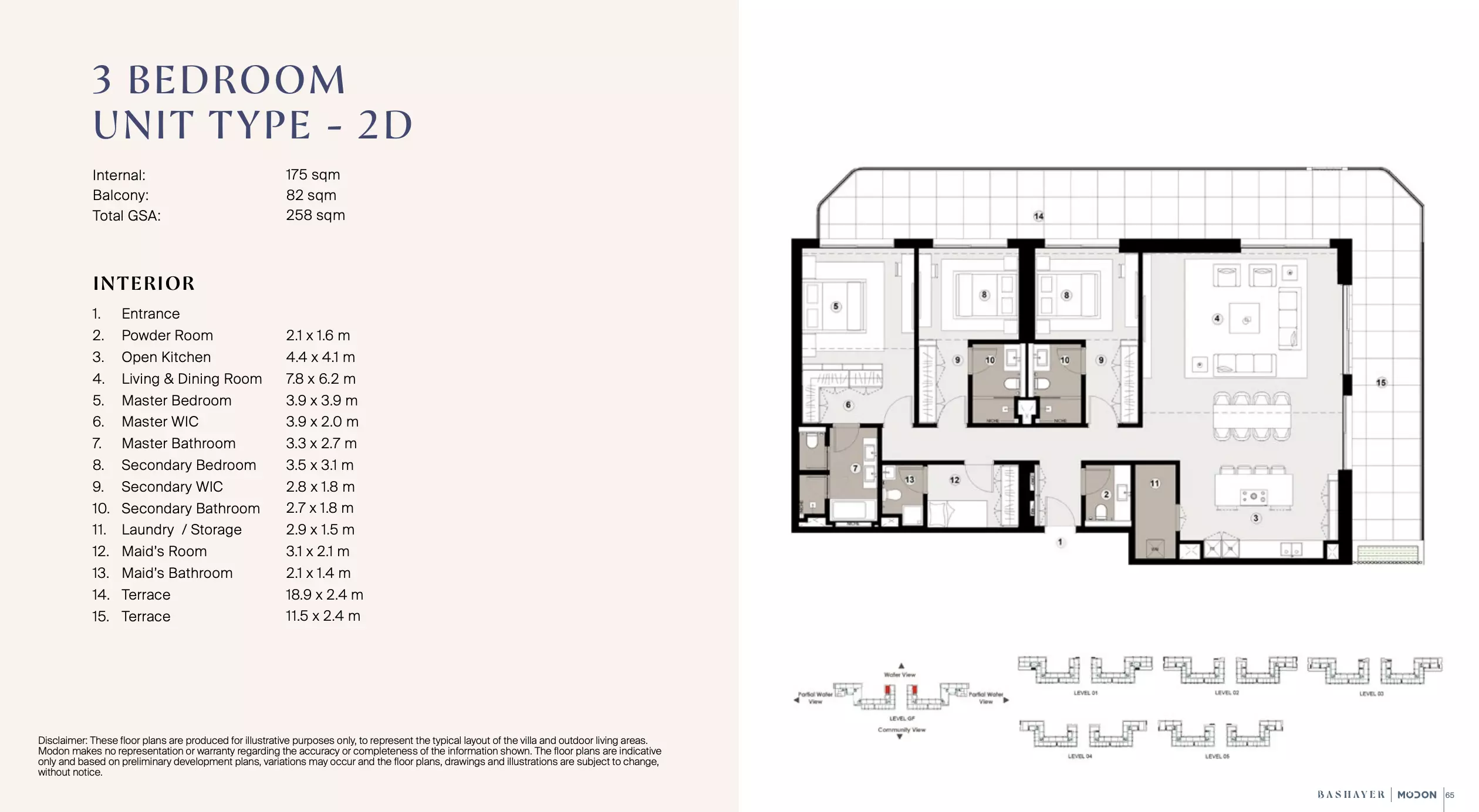 Unit floor plan image