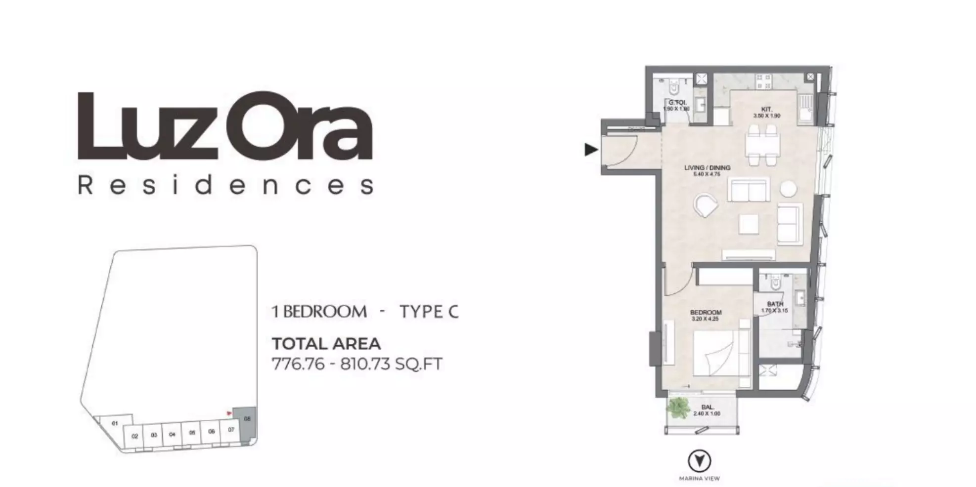 Unit floor plan image