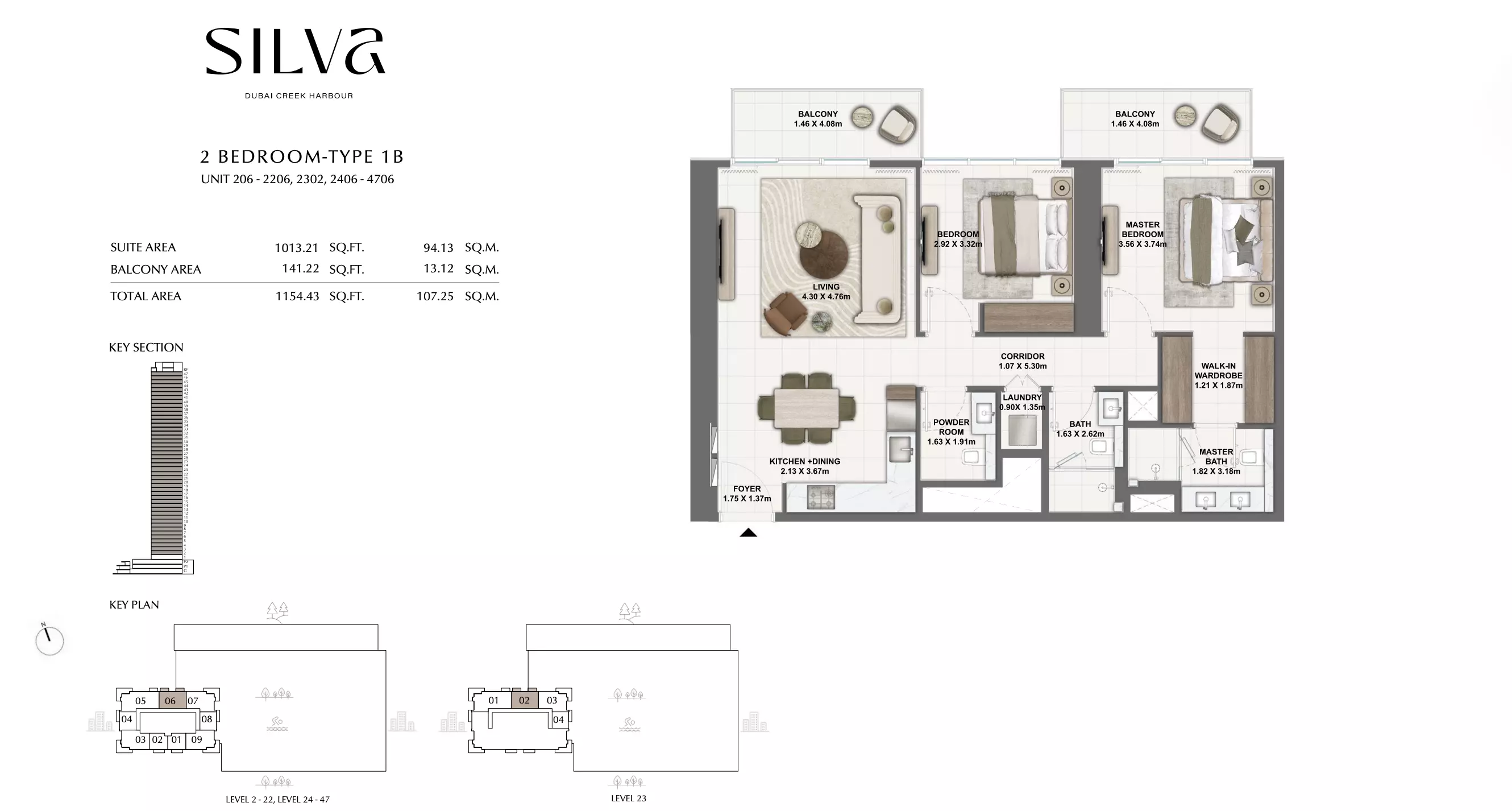 Unit floor plan image