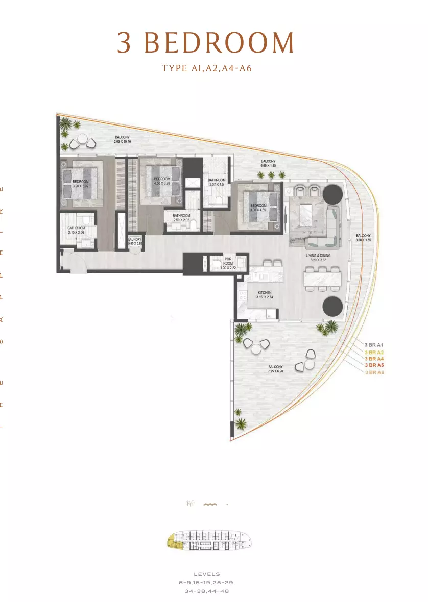 Unit floor plan image