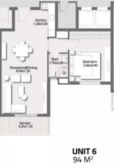 صورة مخطط ارضية الوحدة