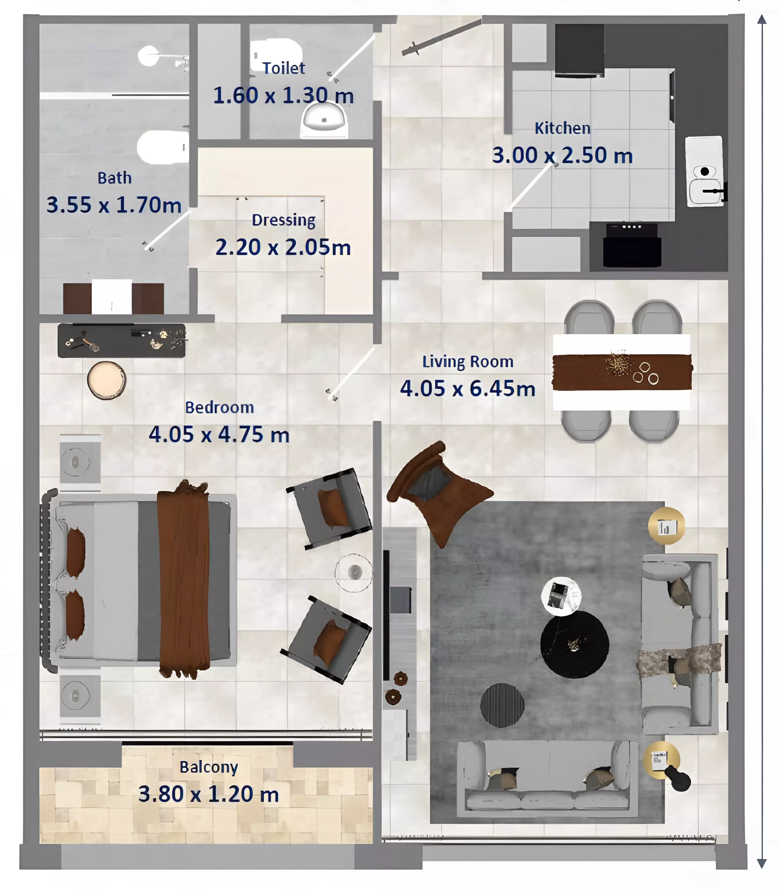 Unit floor plan image