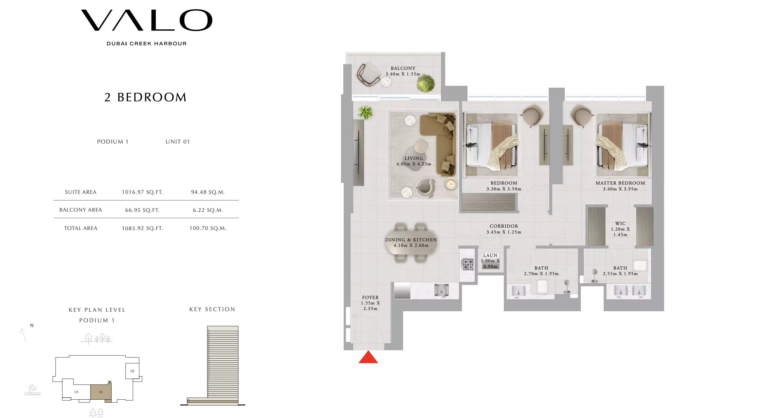 Unit floor plan image