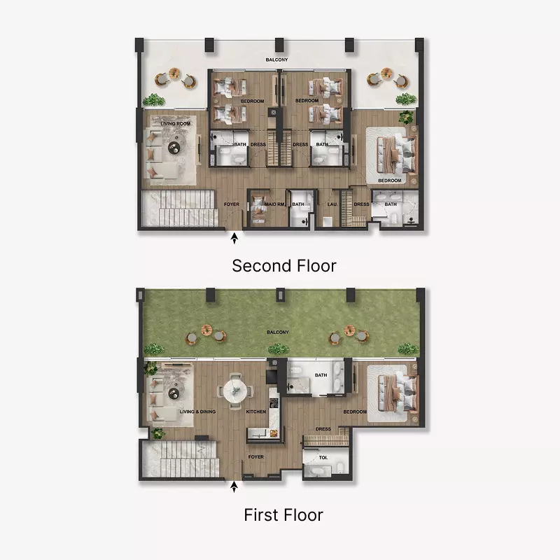 Unit floor plan image