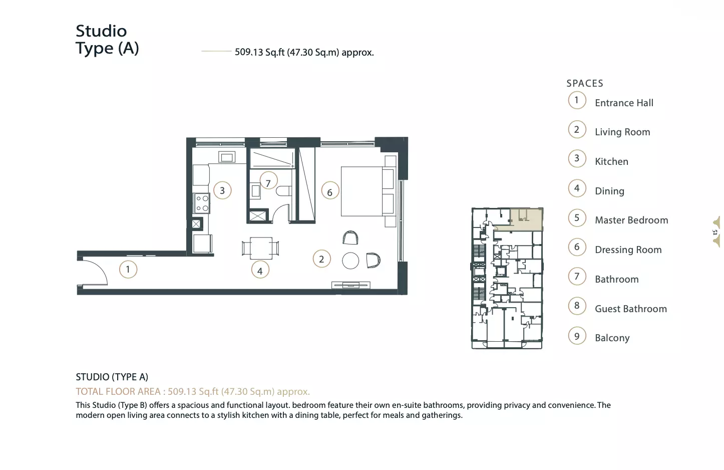 Unit floor plan image
