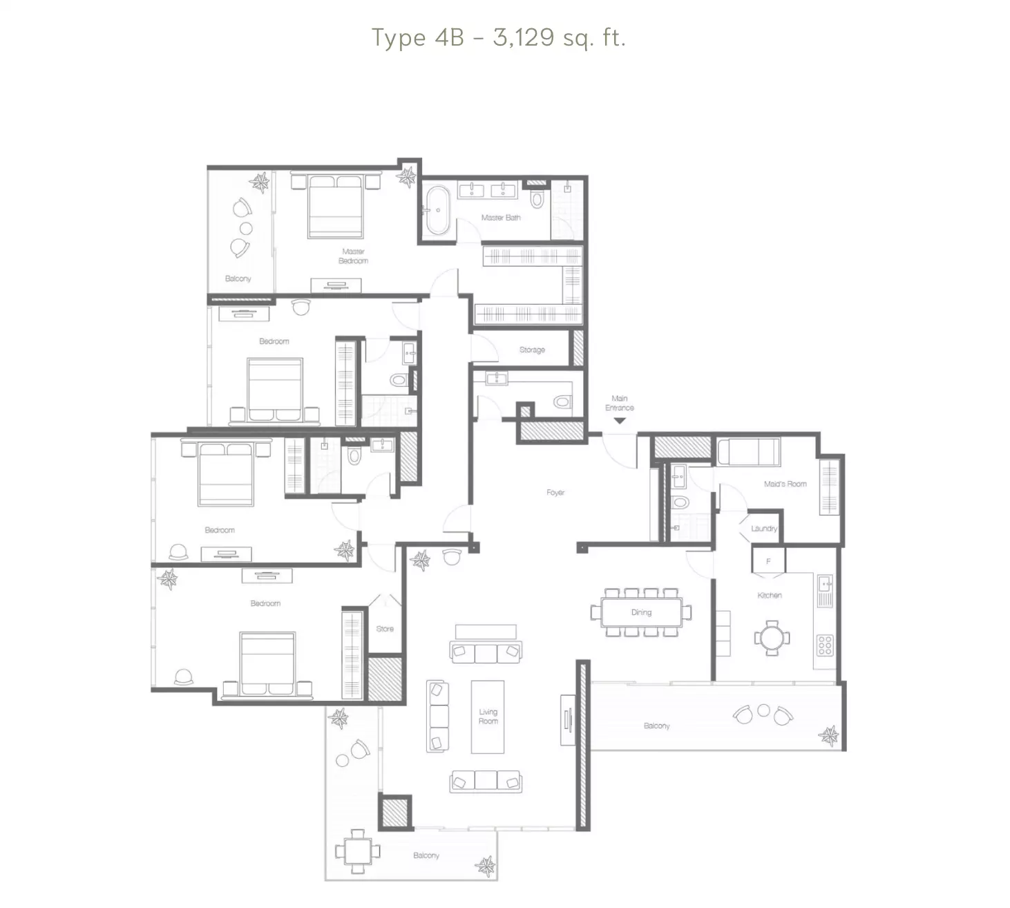Unit floor plan image