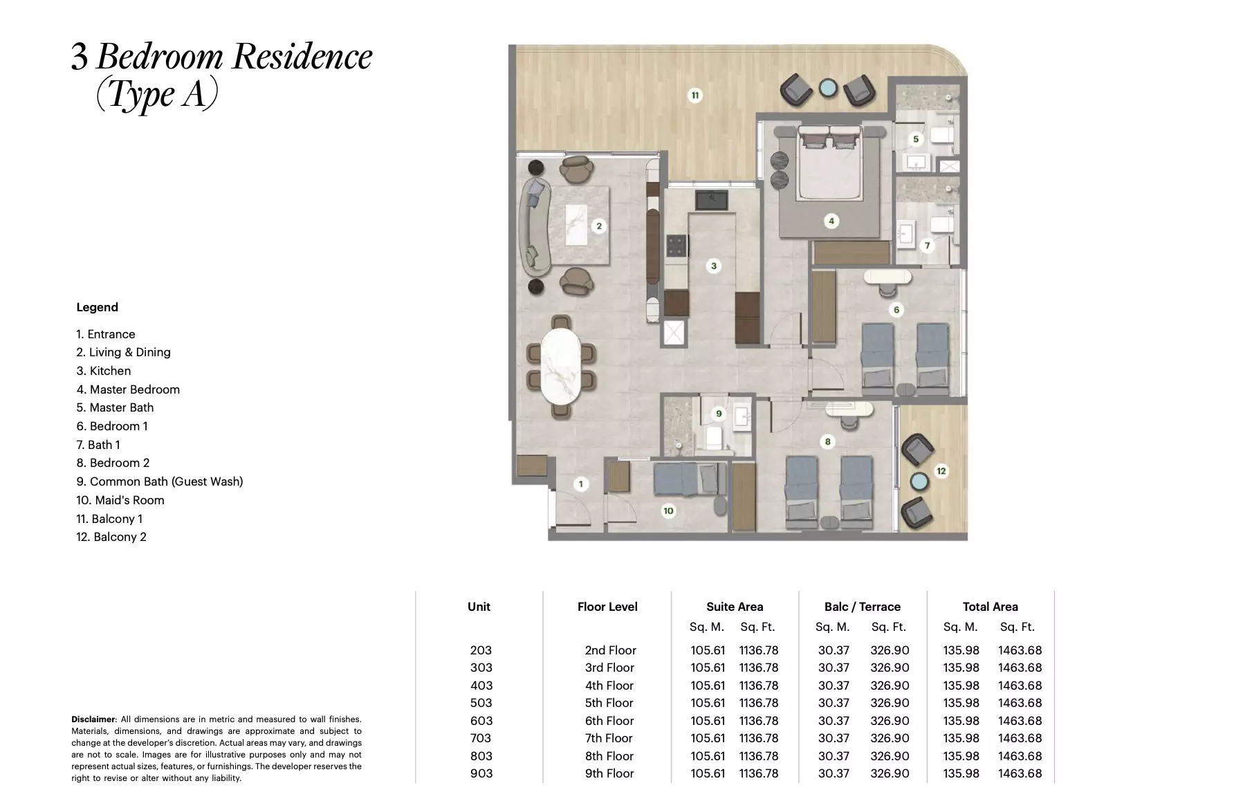 Unit floor plan image