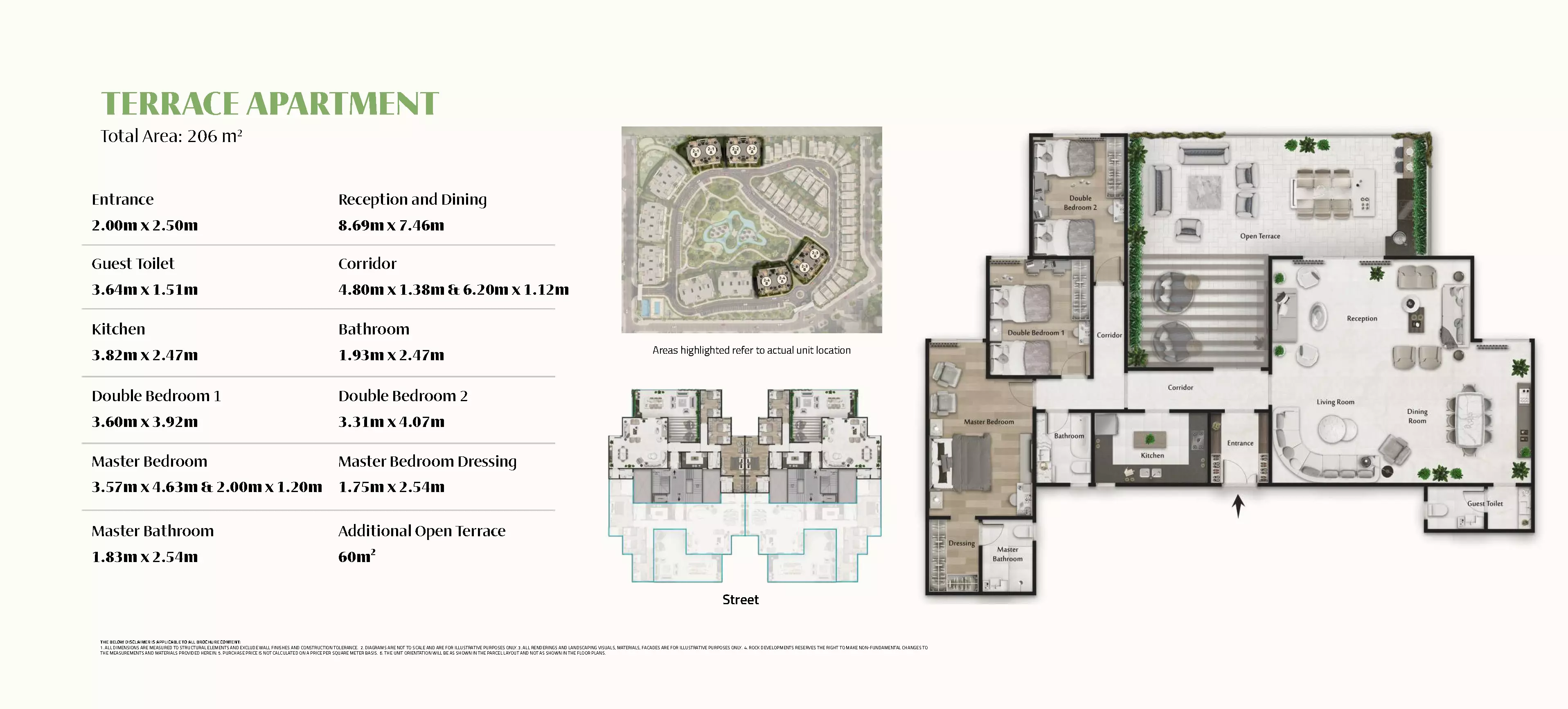 صورة مخطط ارضية الوحدة