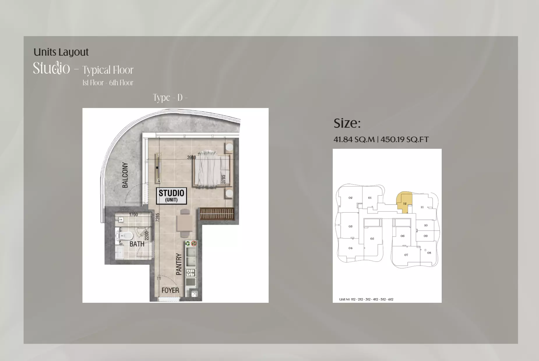 Unit floor plan image