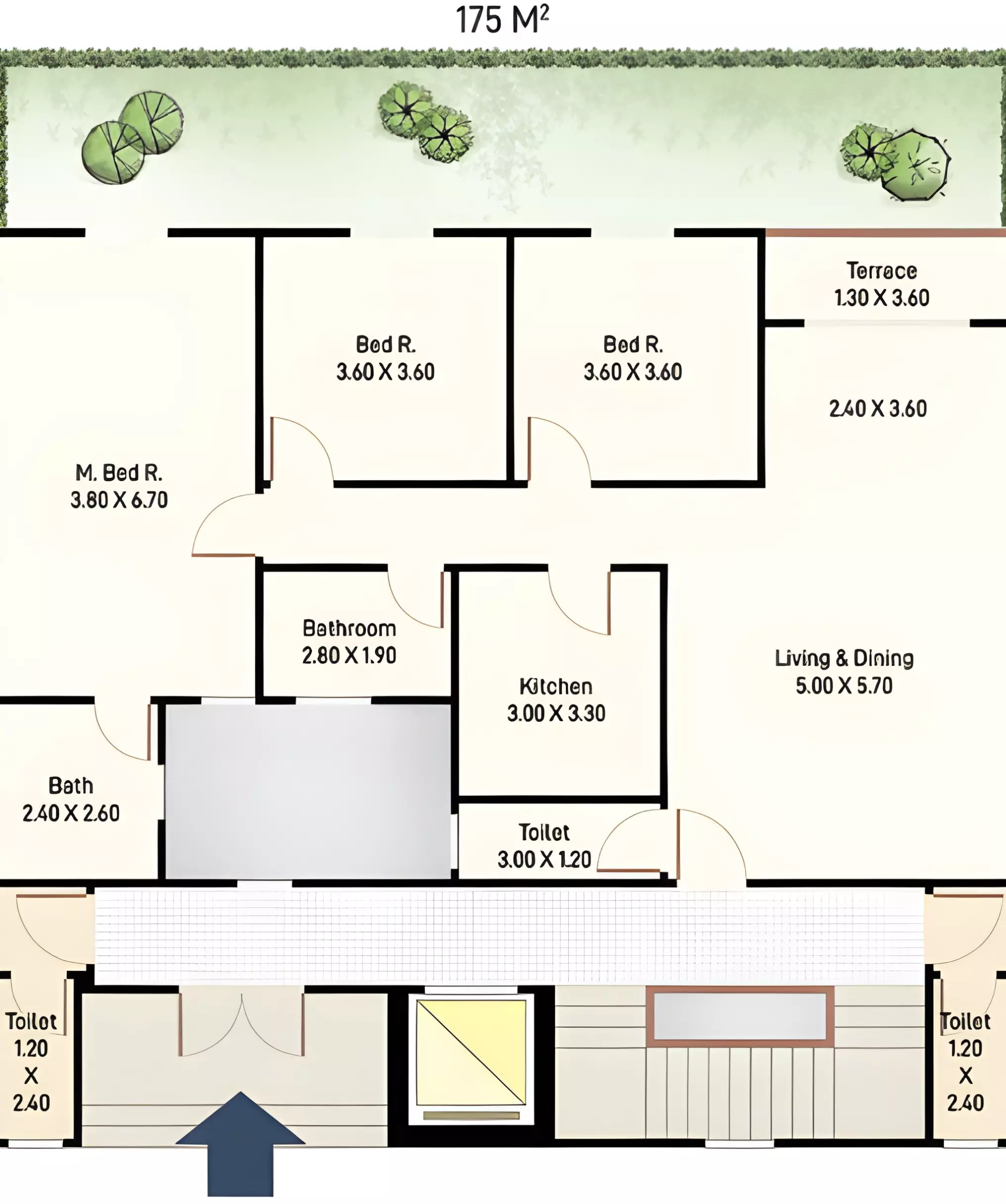 Unit floor plan image