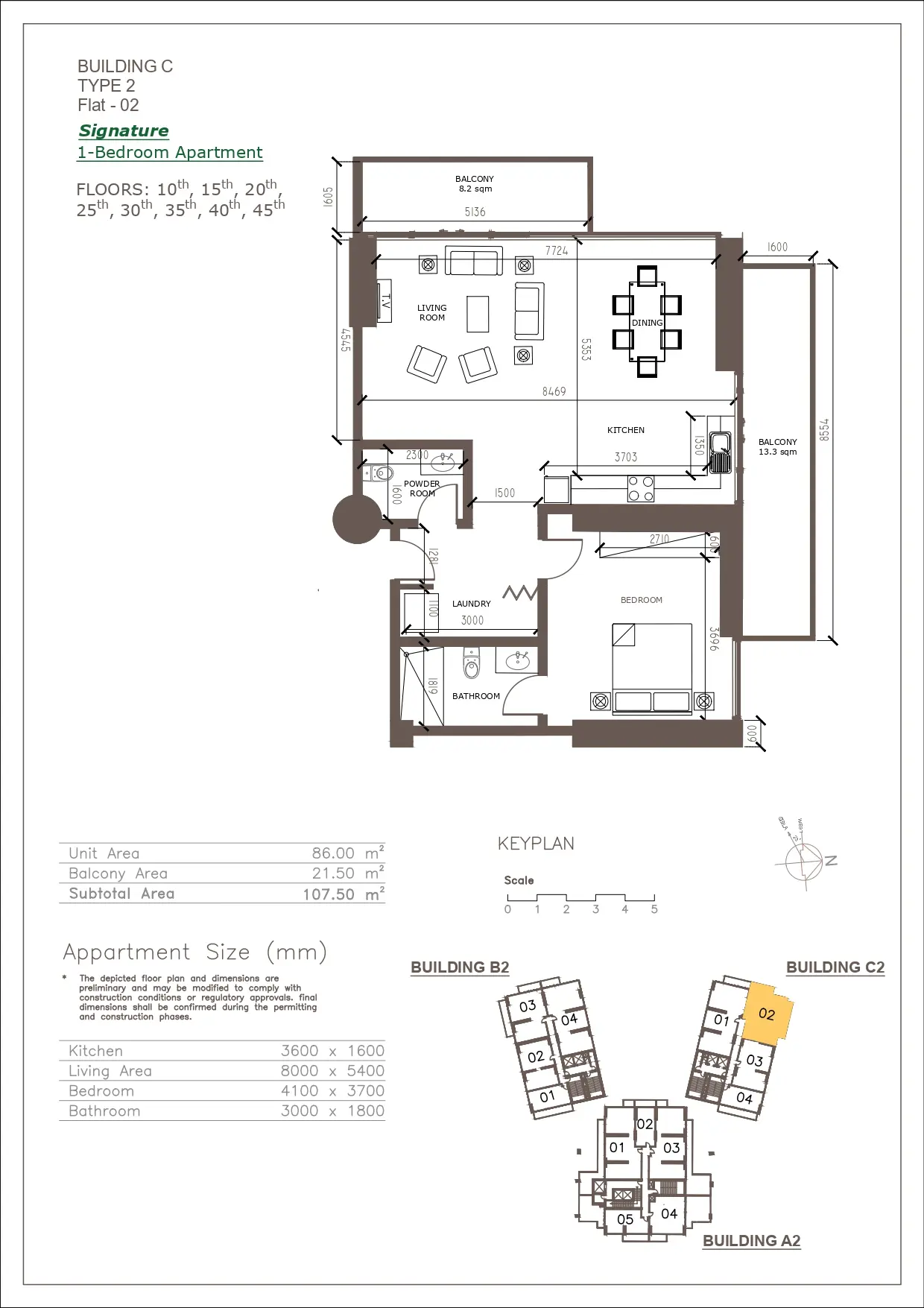 Unit floor plan image