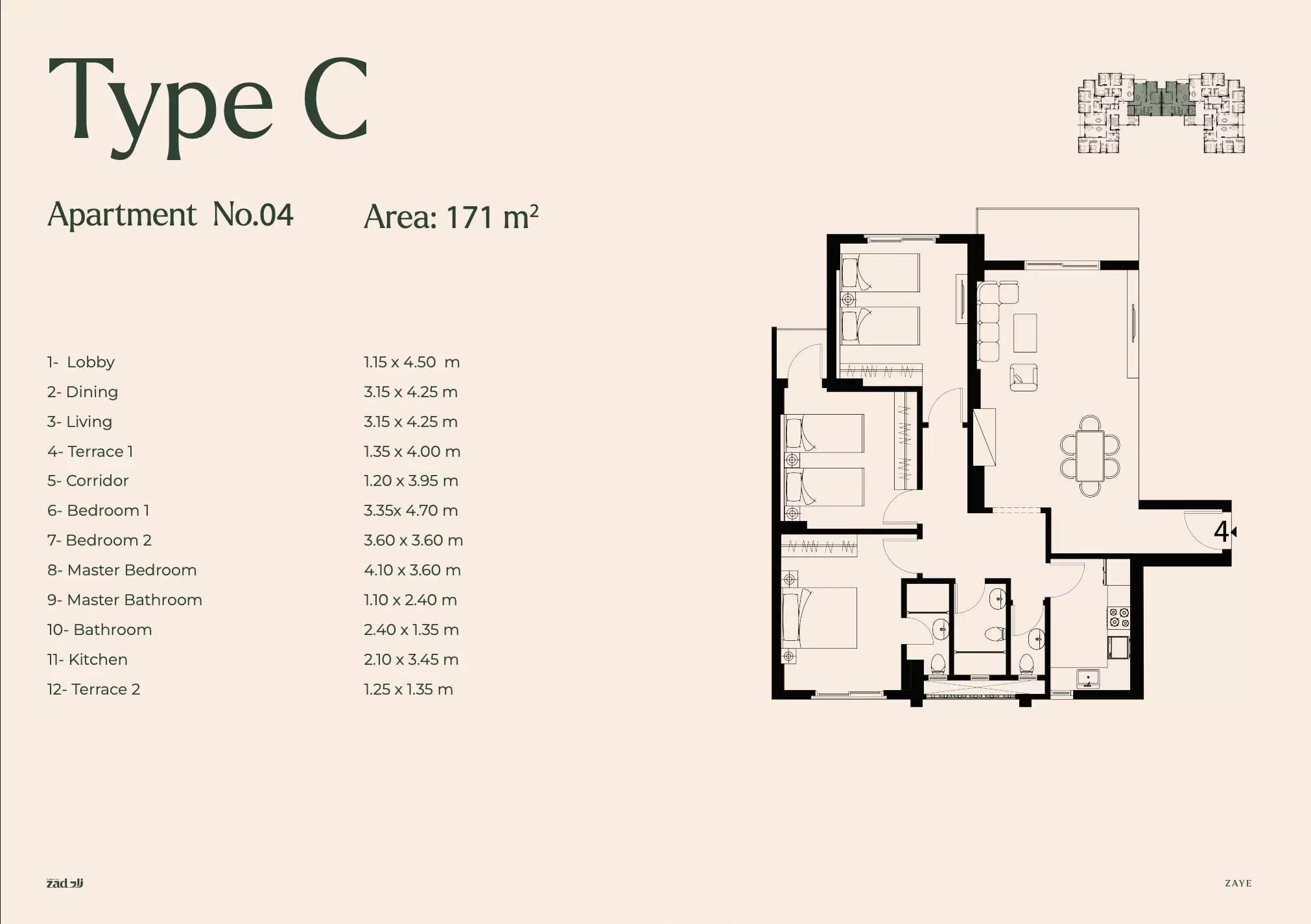 Unit floor plan image