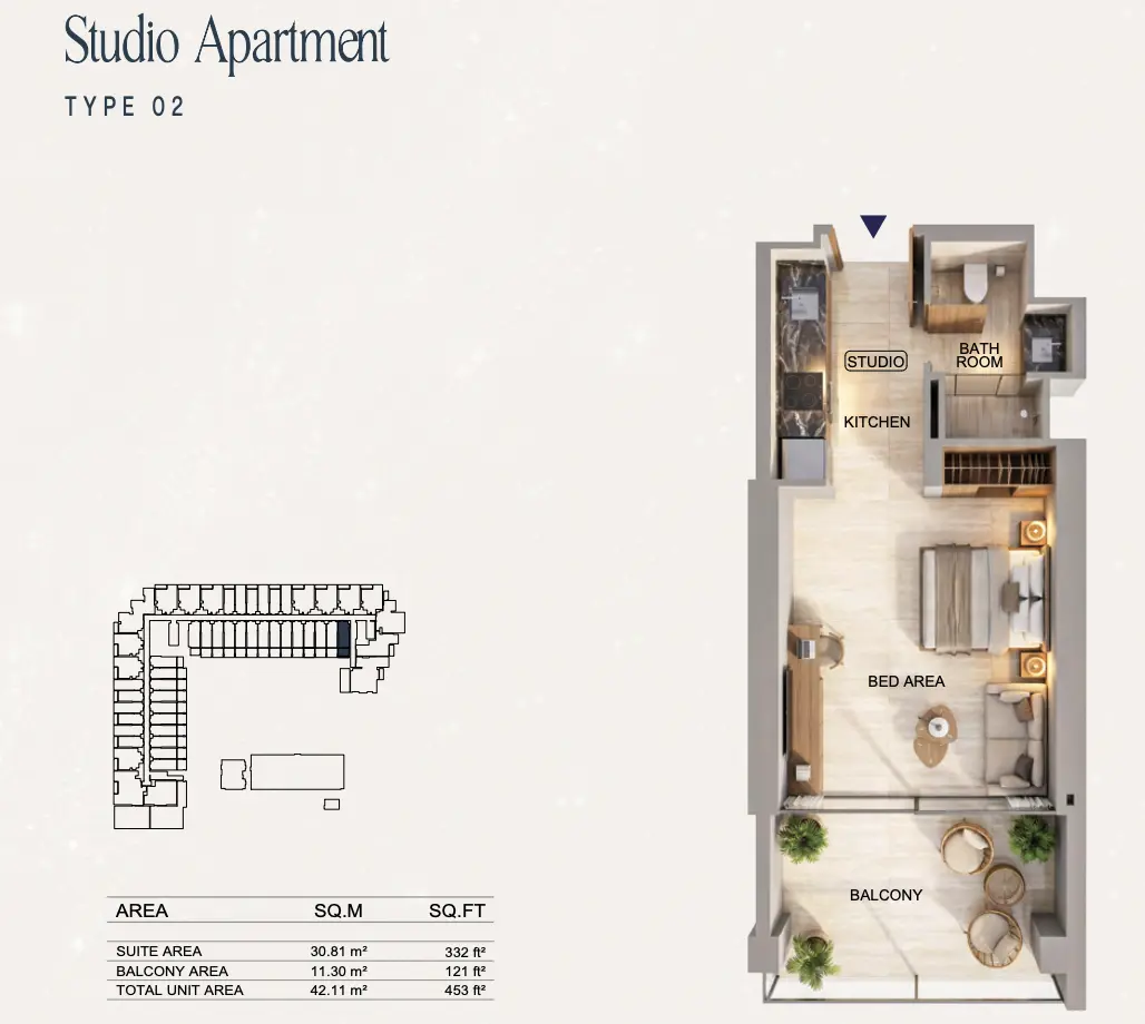 Unit floor plan image
