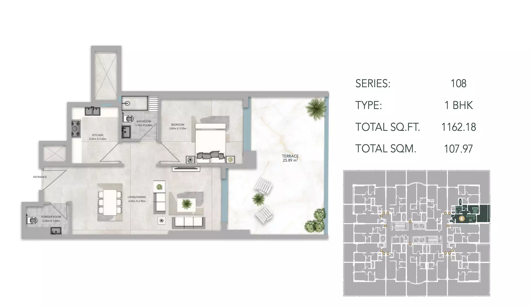 Unit floor plan image
