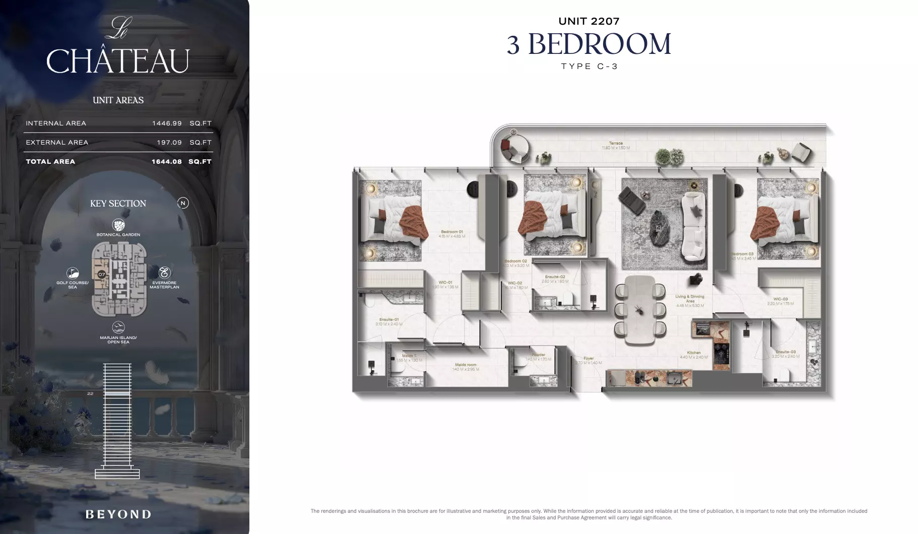 صورة مخطط ارضية الوحدة