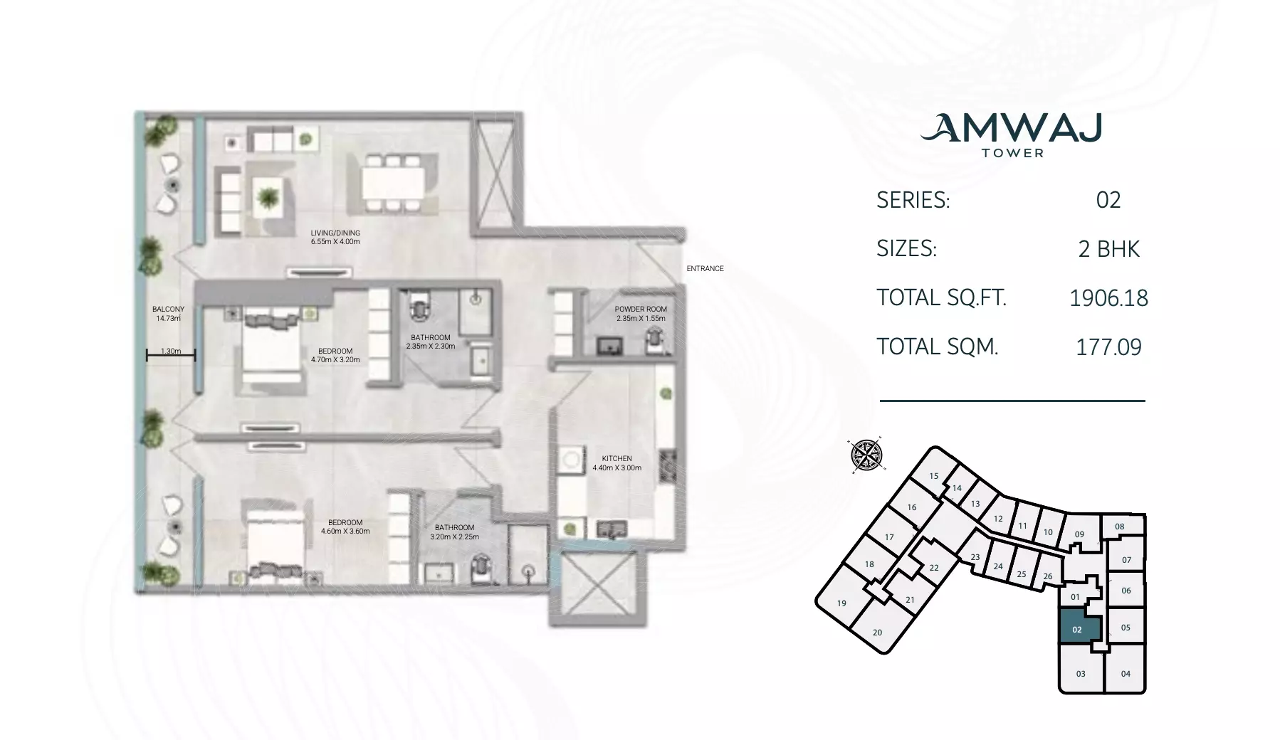 Unit floor plan image