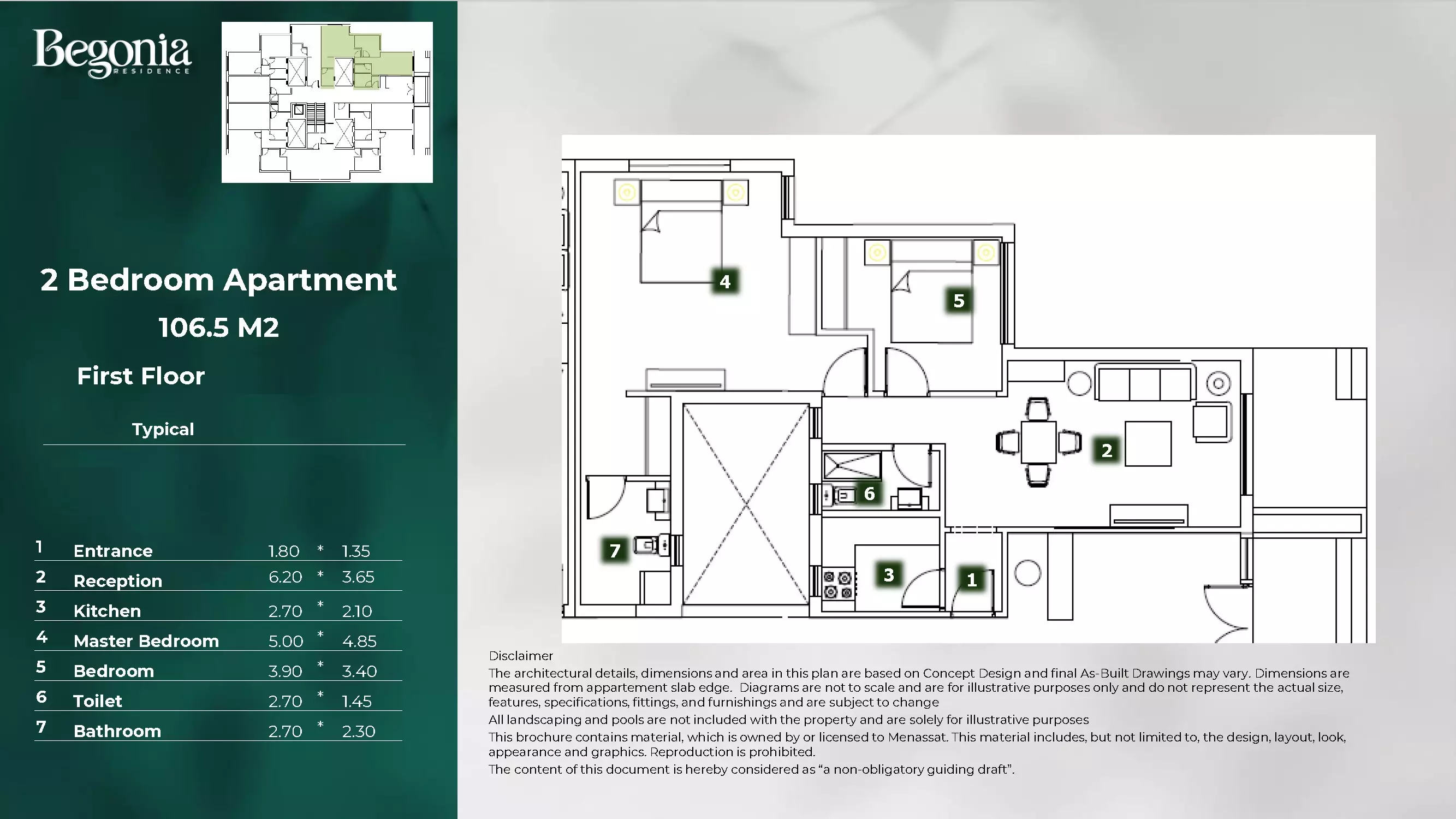 Unit floor plan image