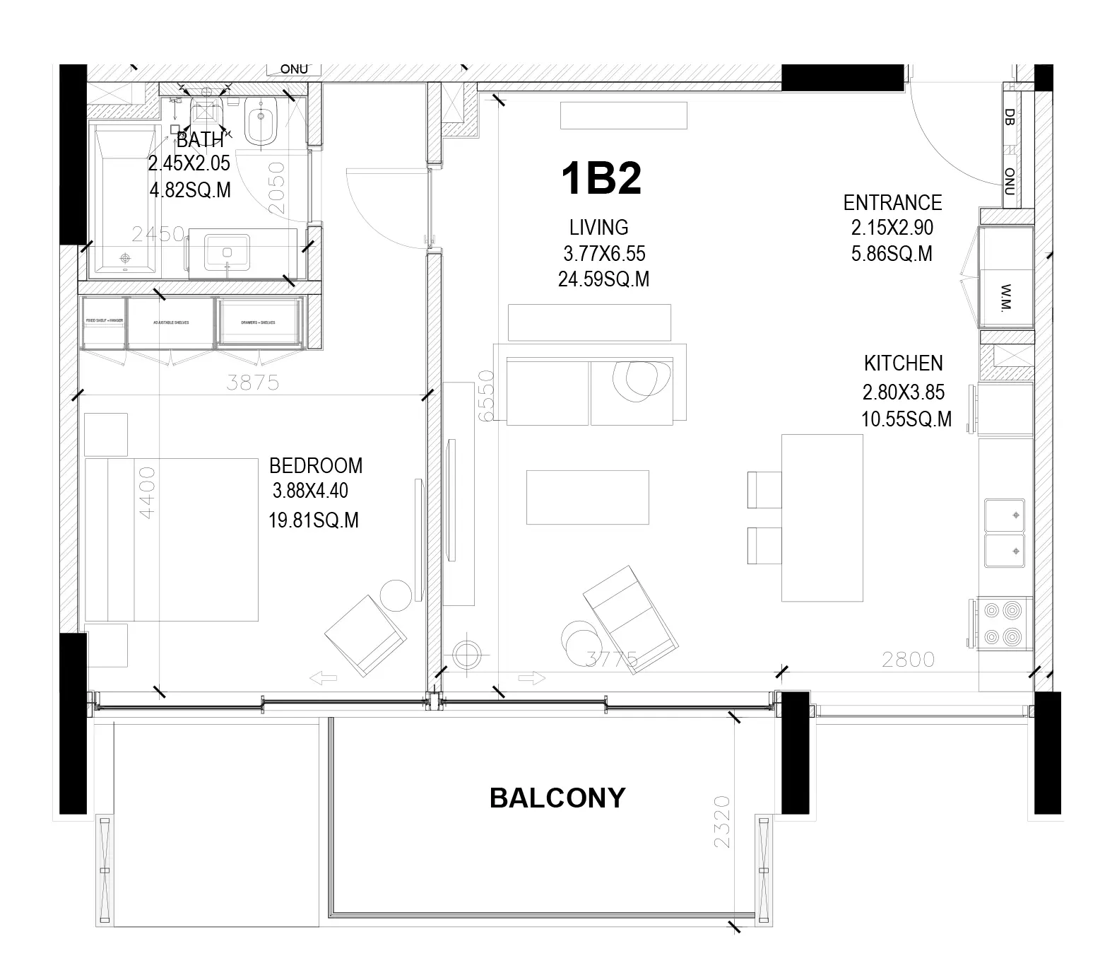 Sealine Residence - Type C Floor Plan