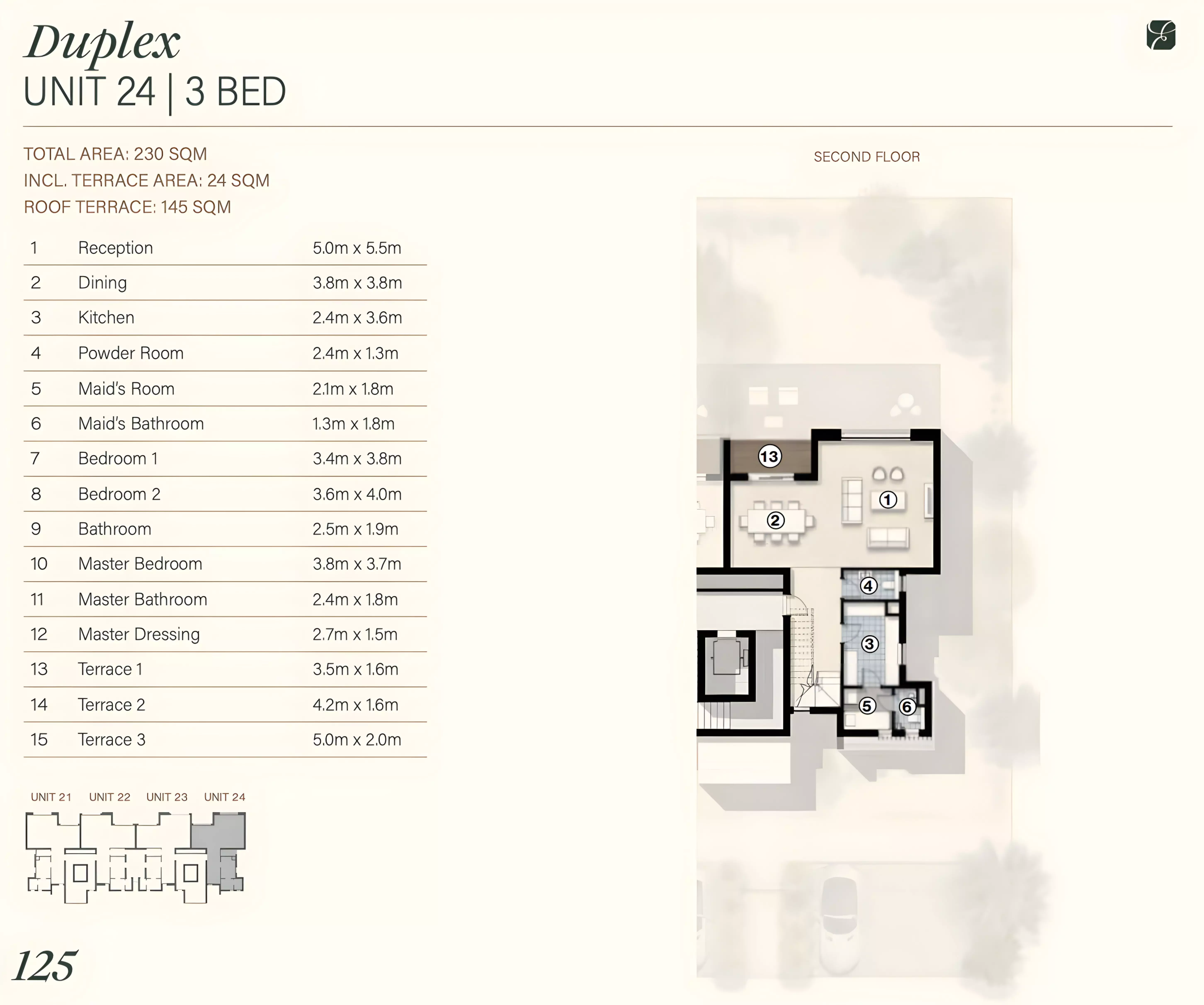 Unit floor plan image