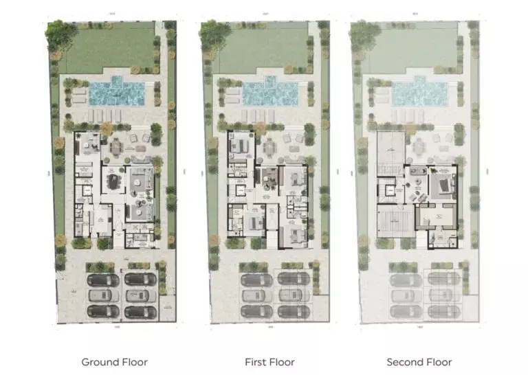 صورة مخطط ارضية الوحدة