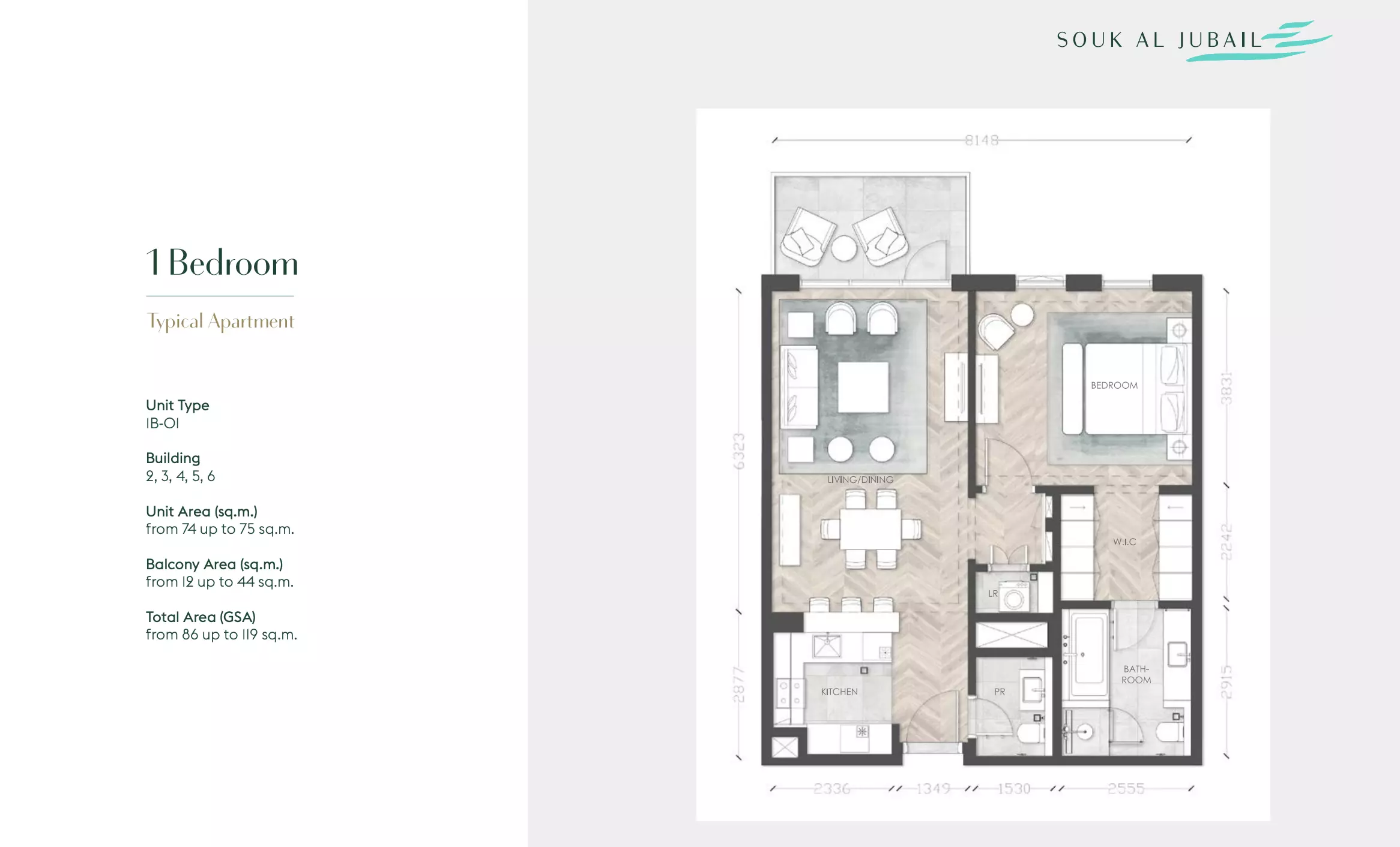 Unit floor plan image