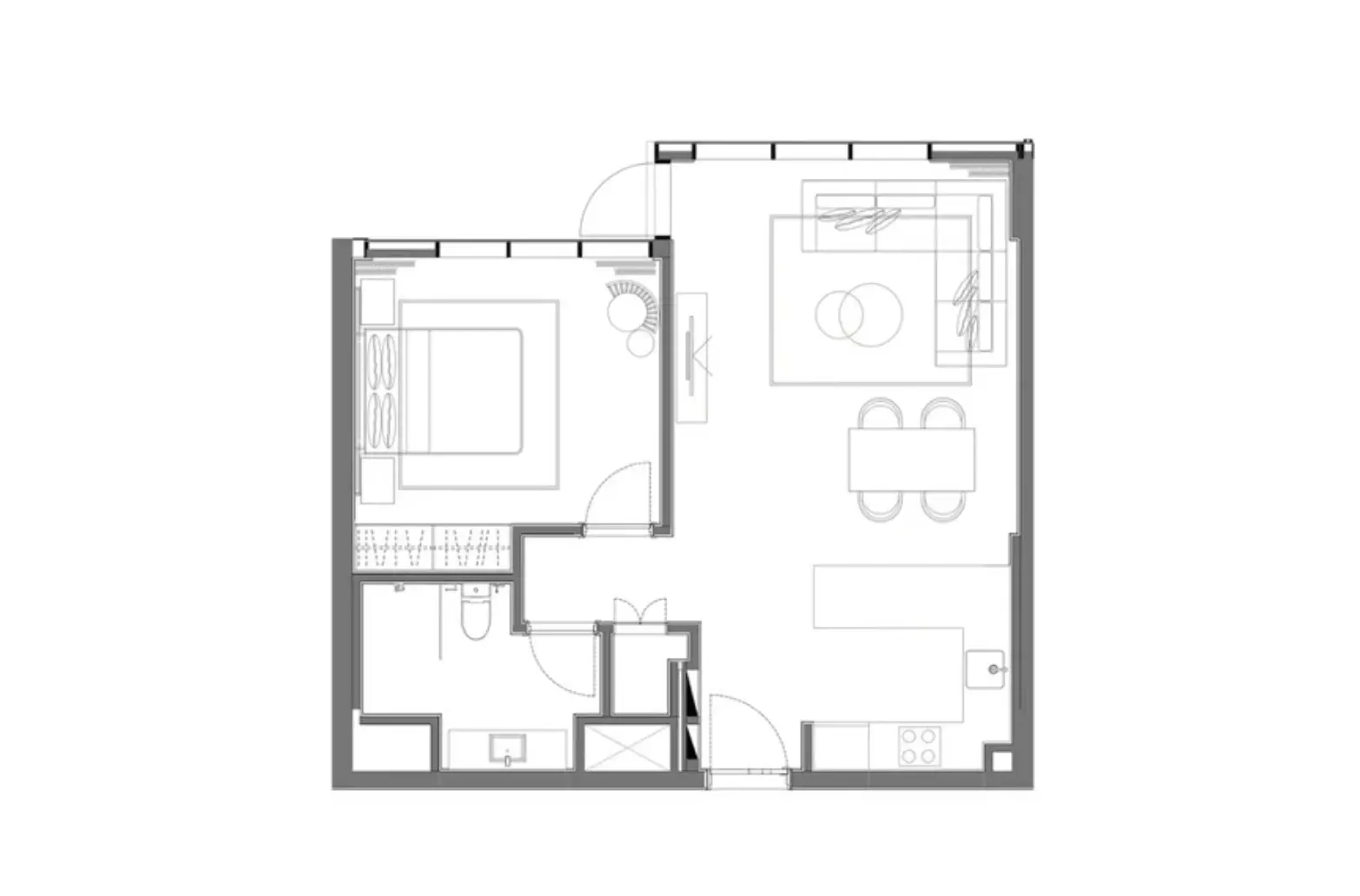 Unit floor plan image