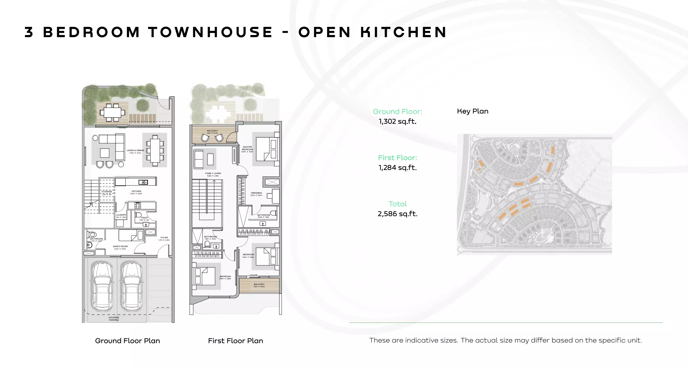 صورة مخطط ارضية الوحدة