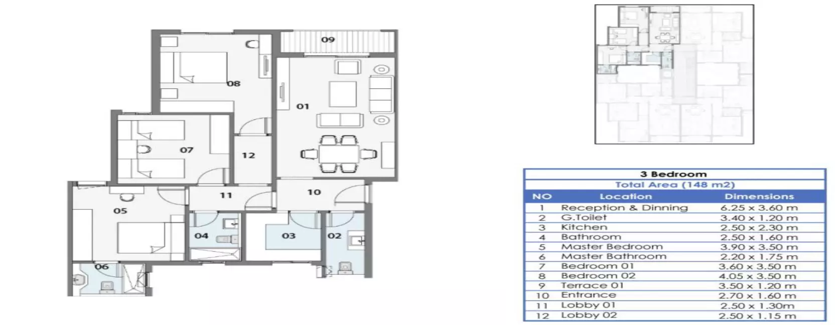 صورة مخطط ارضية الوحدة