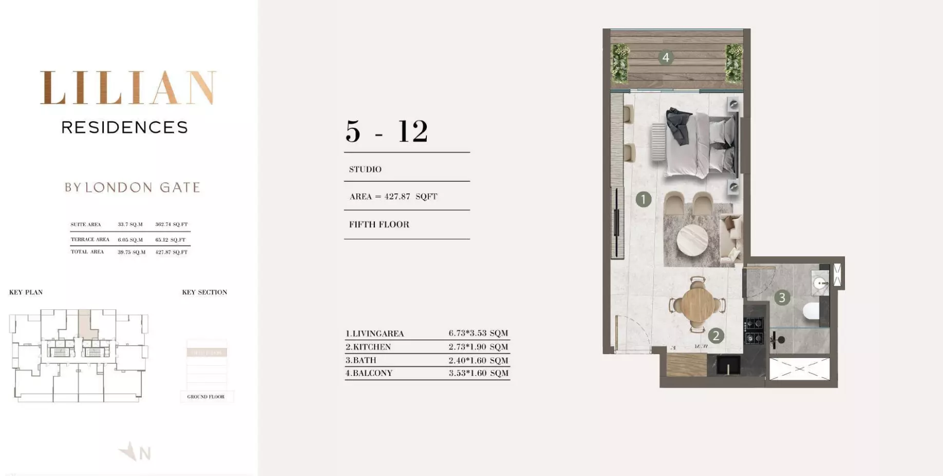 Unit floor plan image