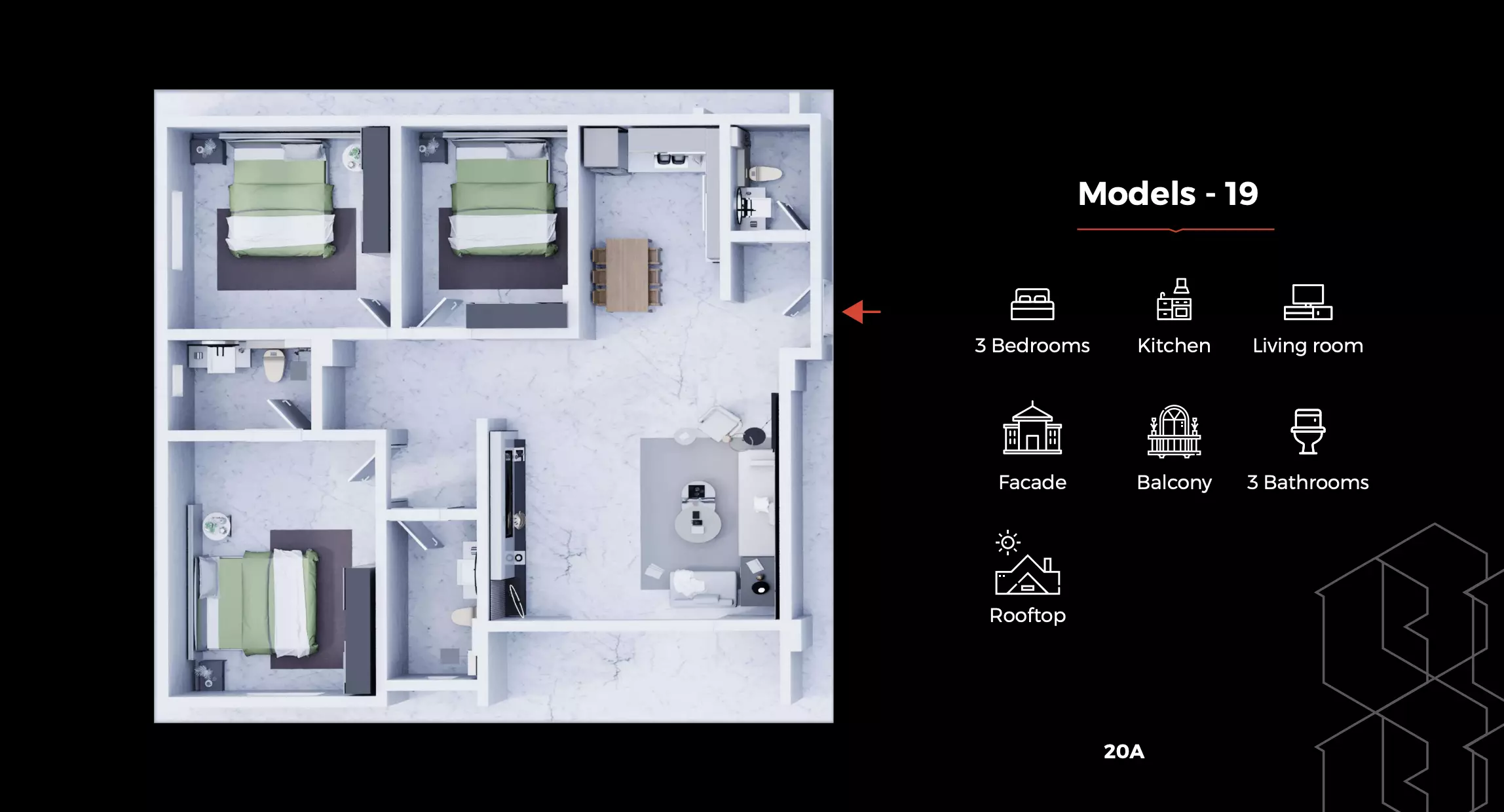 Unit floor plan image
