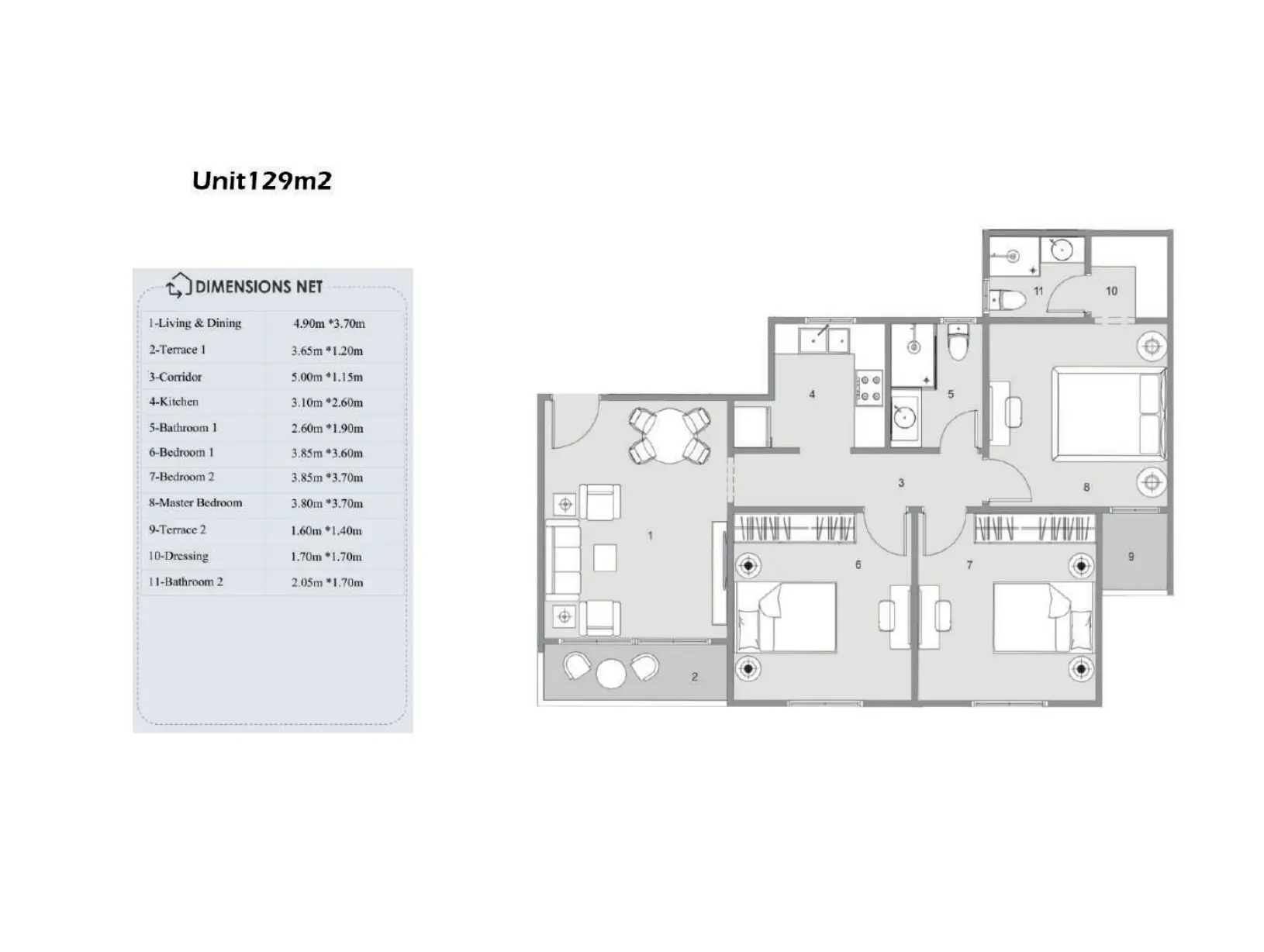 Unit floor plan image