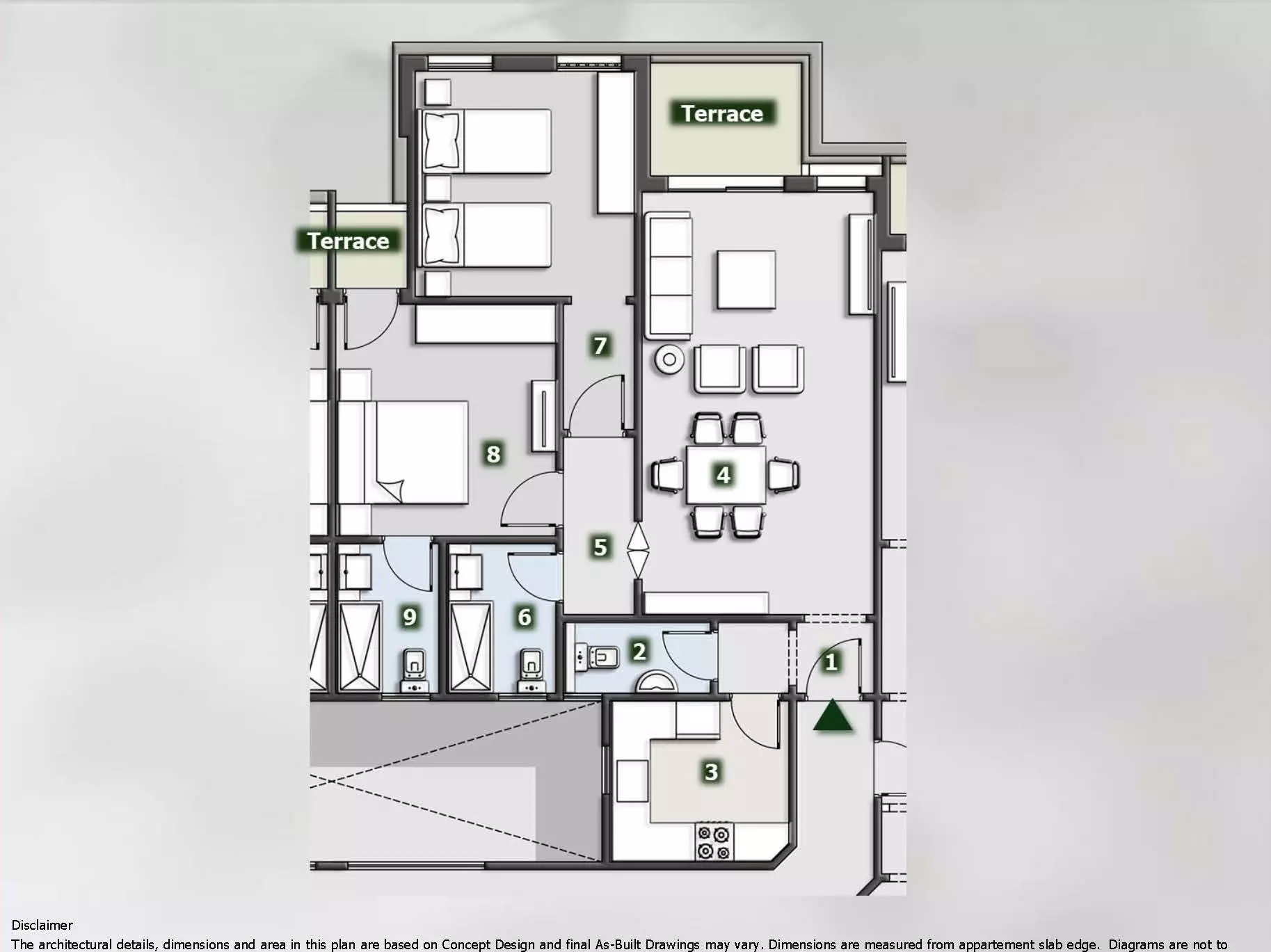 Unit floor plan image