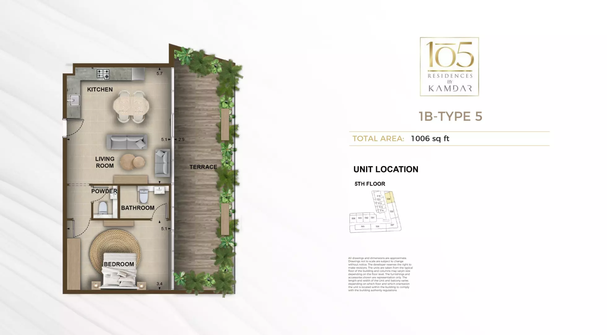 Unit floor plan image