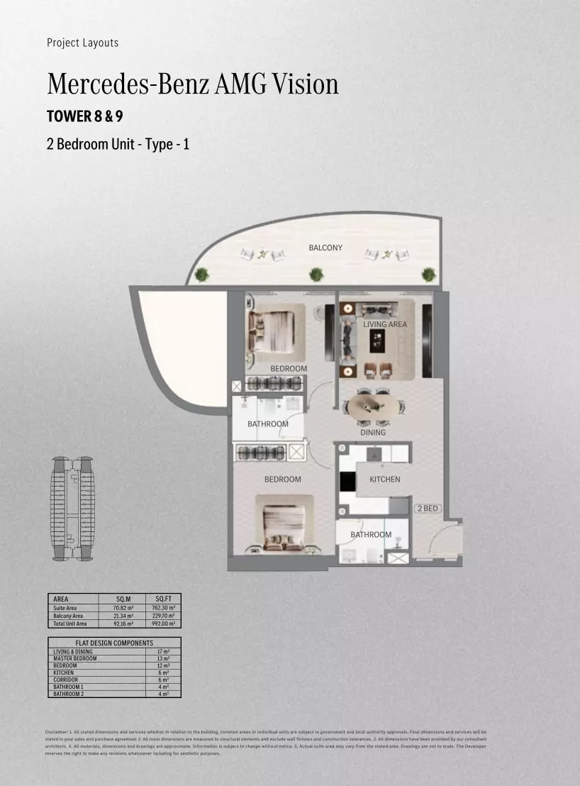 صورة مخطط ارضية الوحدة