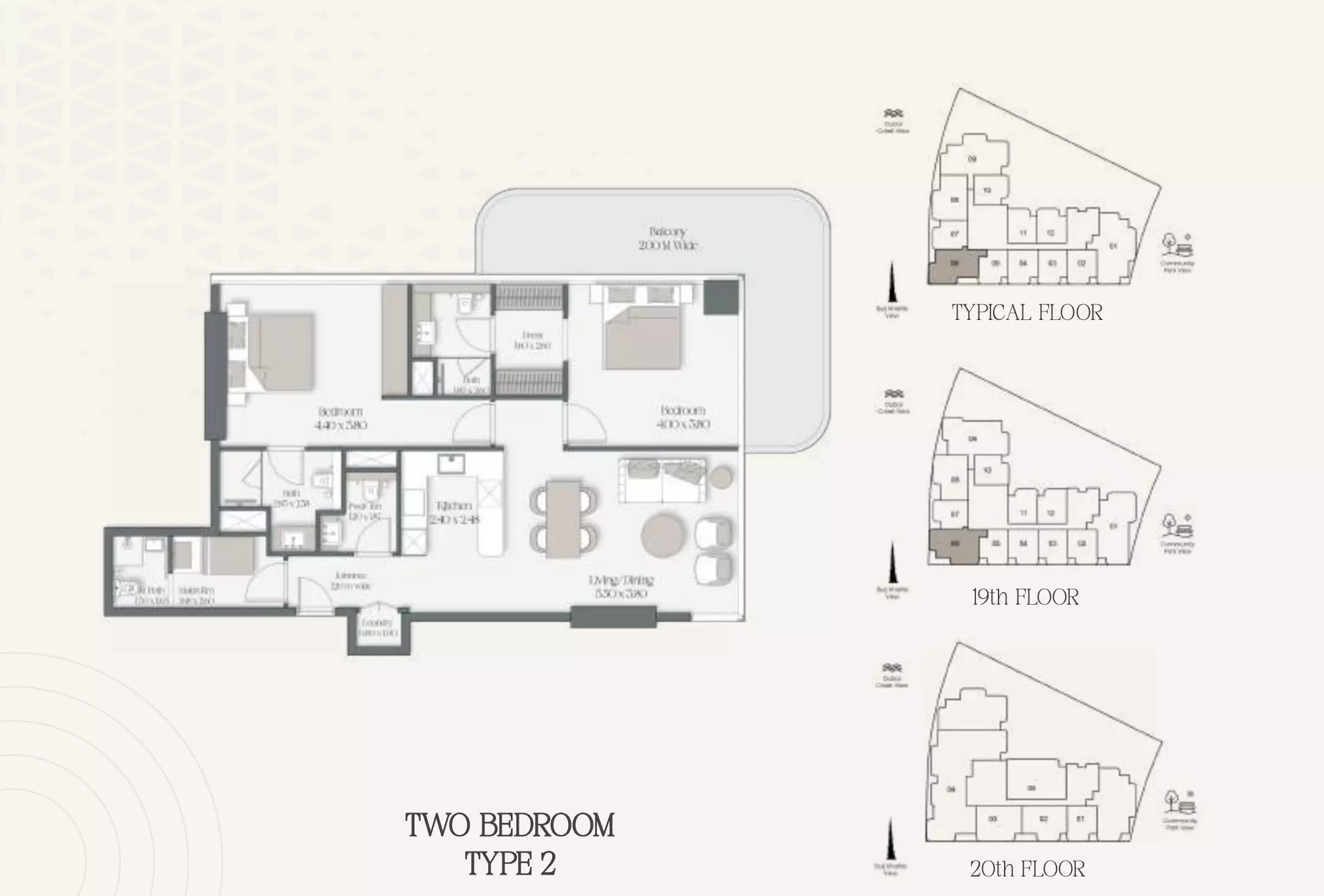 صورة مخطط ارضية الوحدة