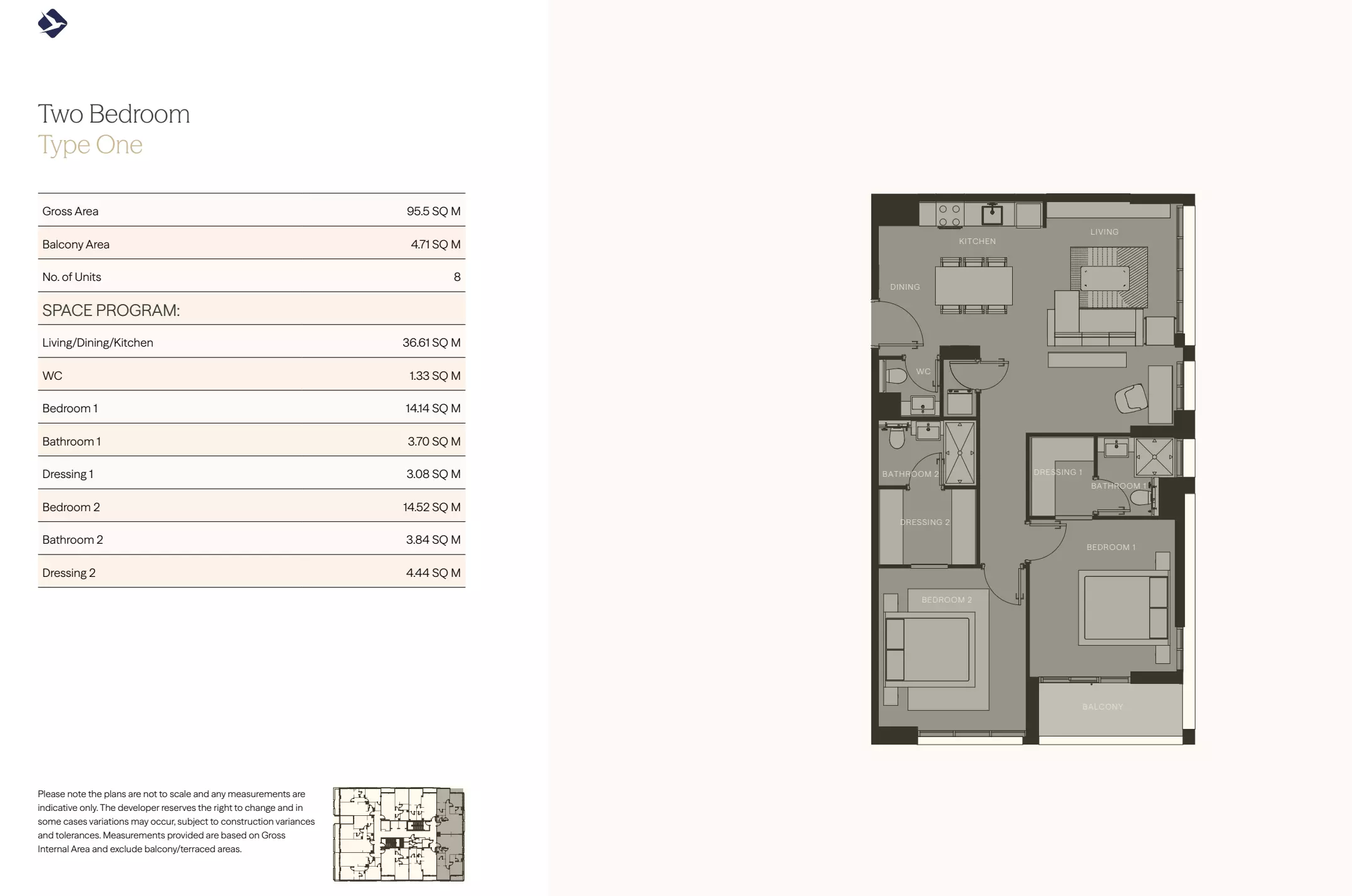 Unit floor plan image