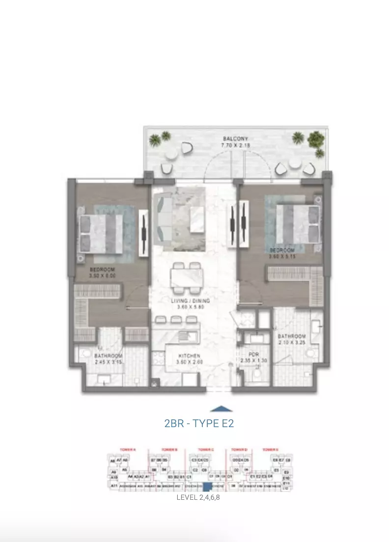 Unit floor plan image