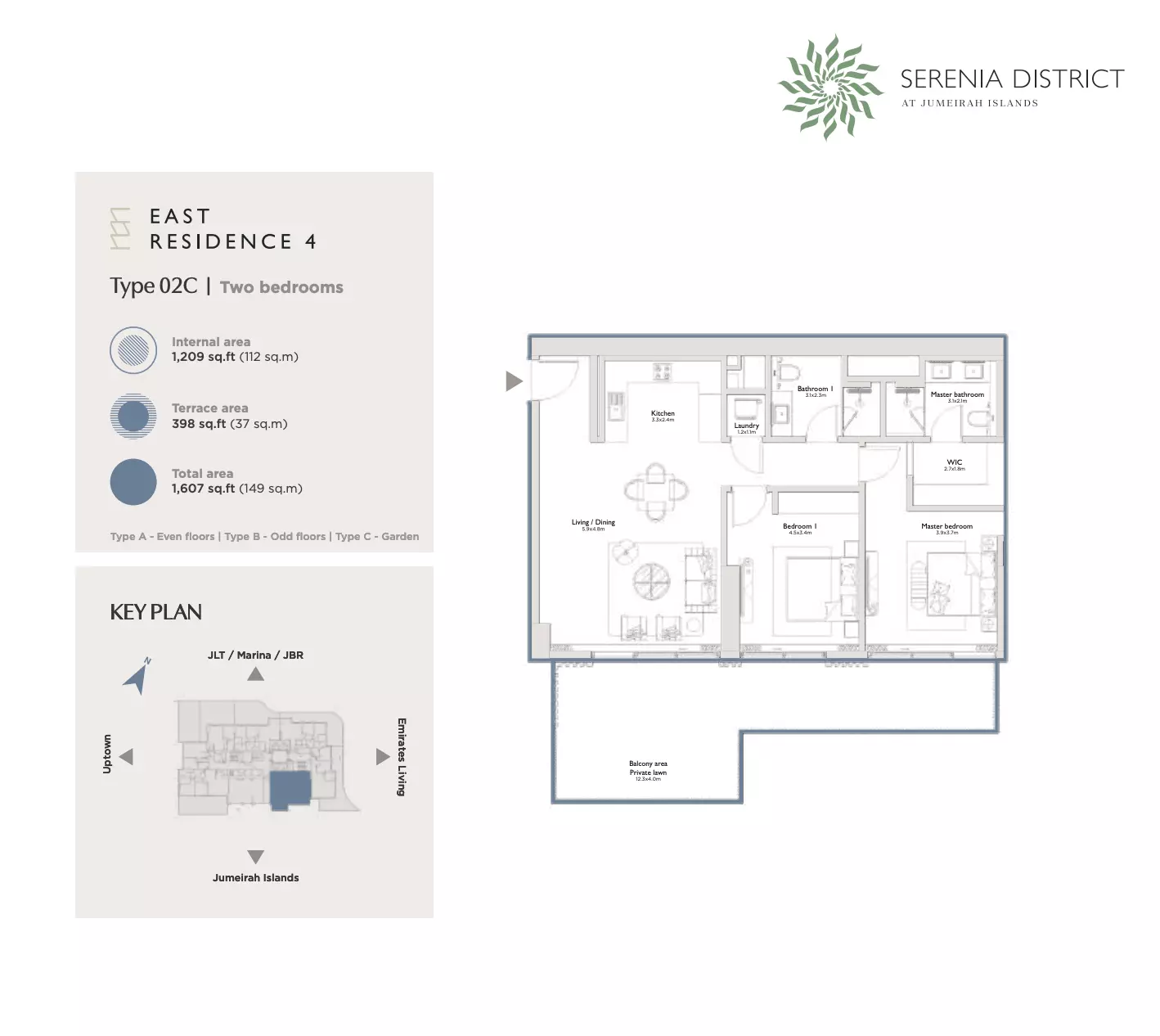 Unit floor plan image
