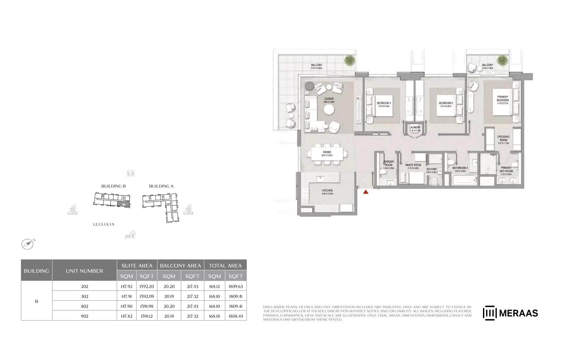 City Walk Crestlane 2 Type 902-Building B, 3 beds