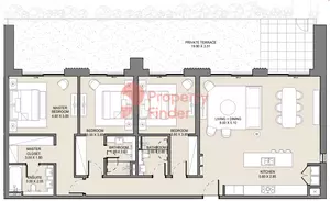 Jomana B6-Type C Level ground, 3 beds