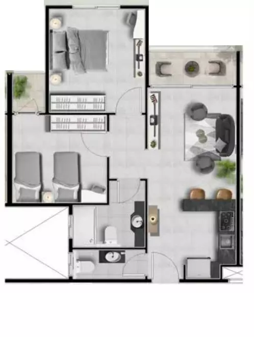 Unit floor plan image