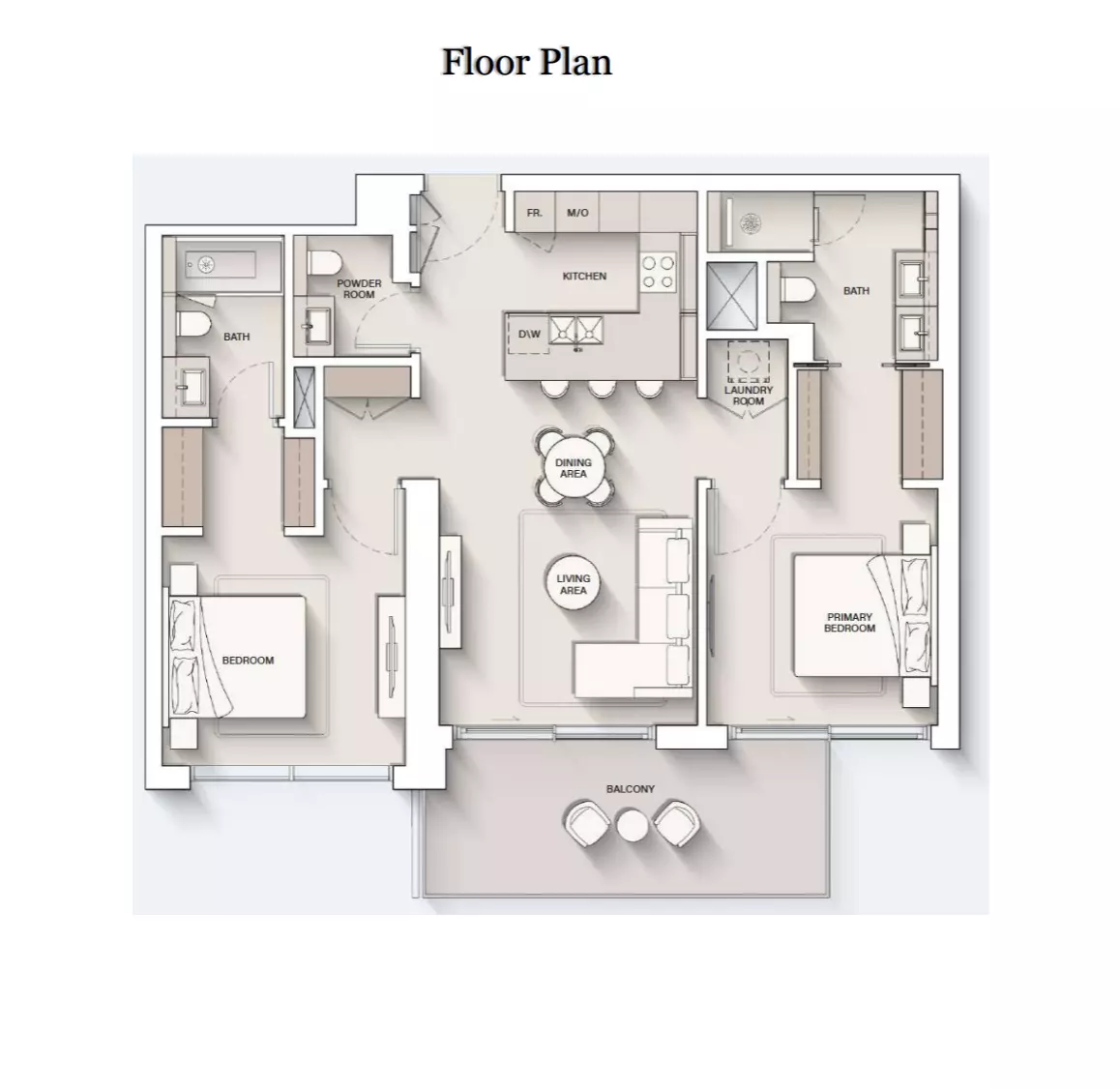 Ellington Cove Type A-G17 | Tower A, 2 beds