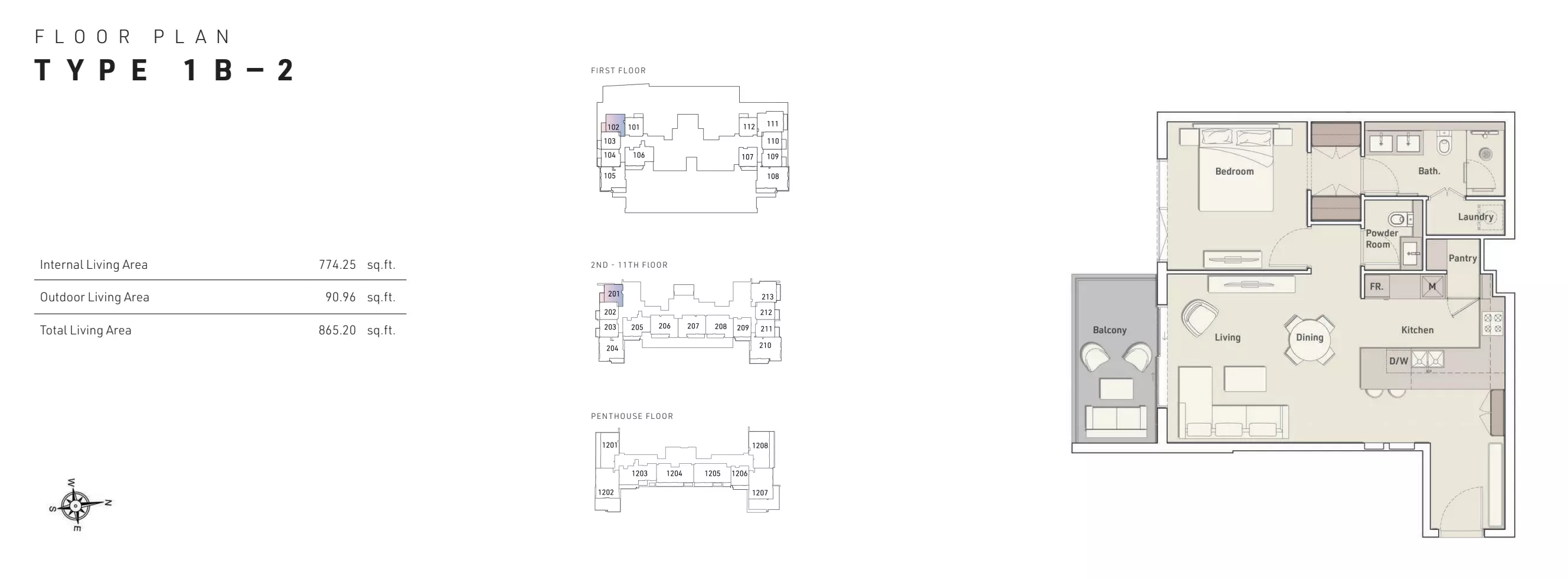 Unit floor plan image