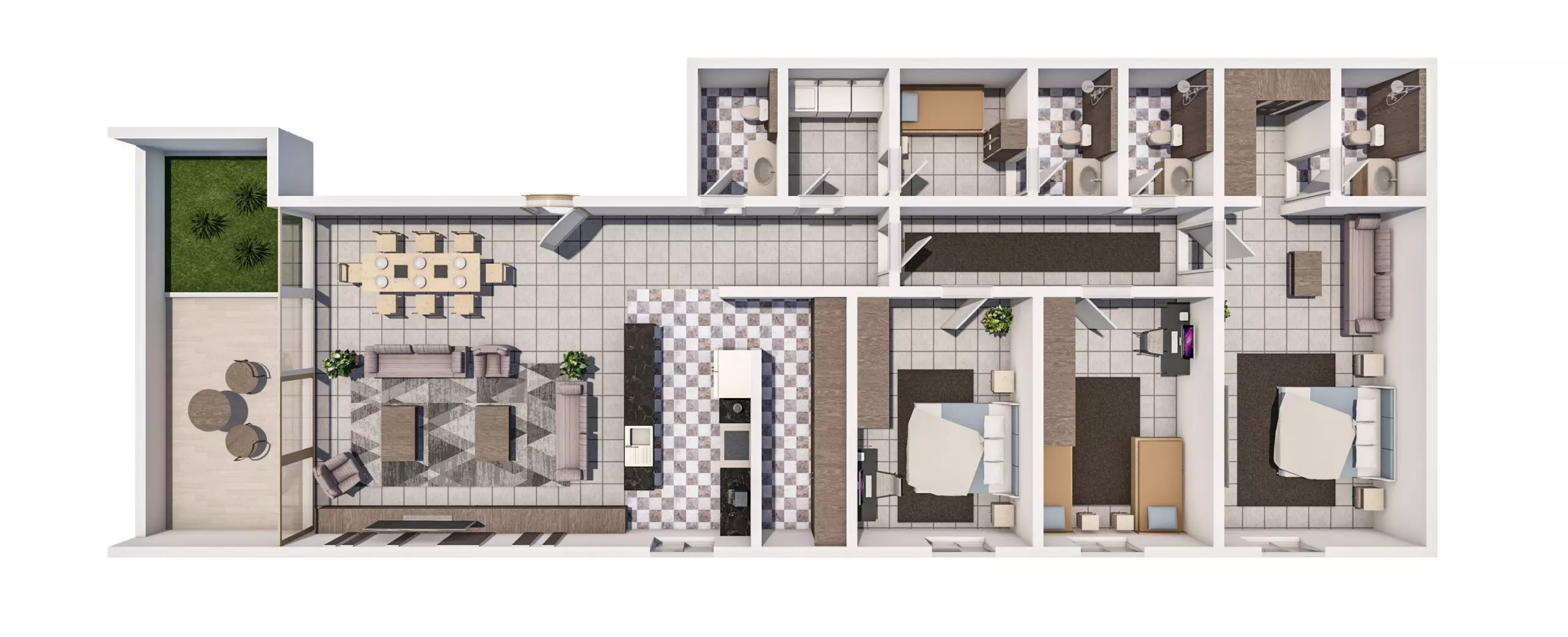 Unit floor plan image