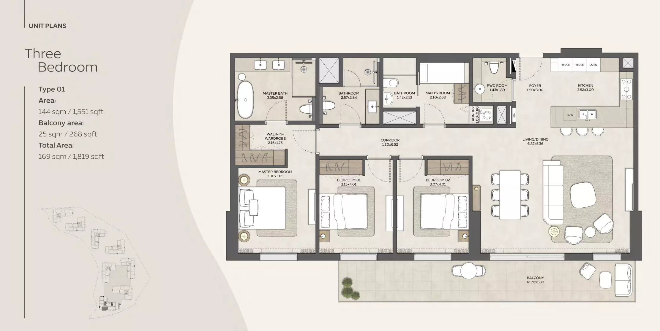 Unit floor plan image