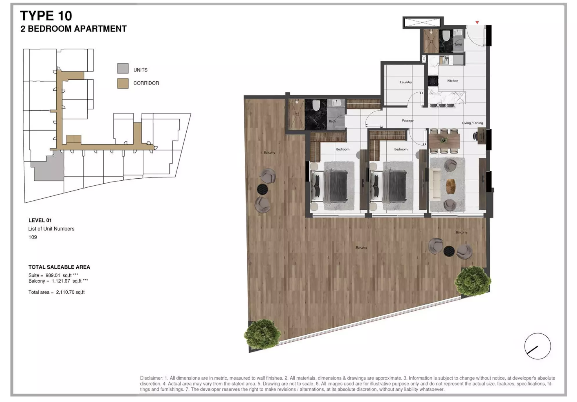 Unit floor plan image