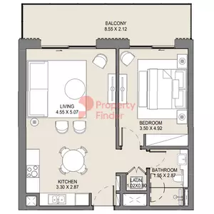 Jomana B3-Type A Level 5, 1 bed